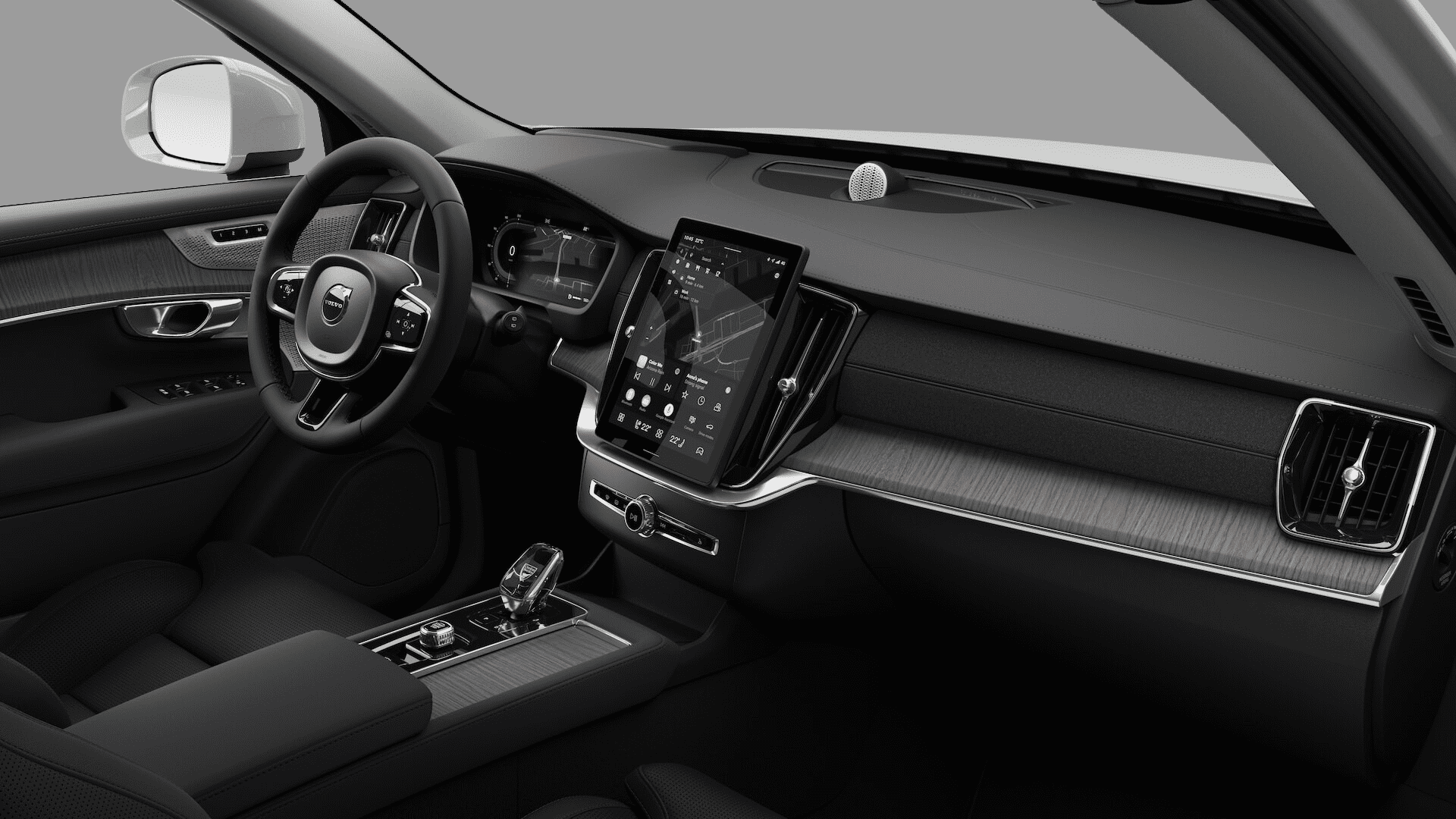 Ansicht des Armaturenbretts eines Volvo XC90