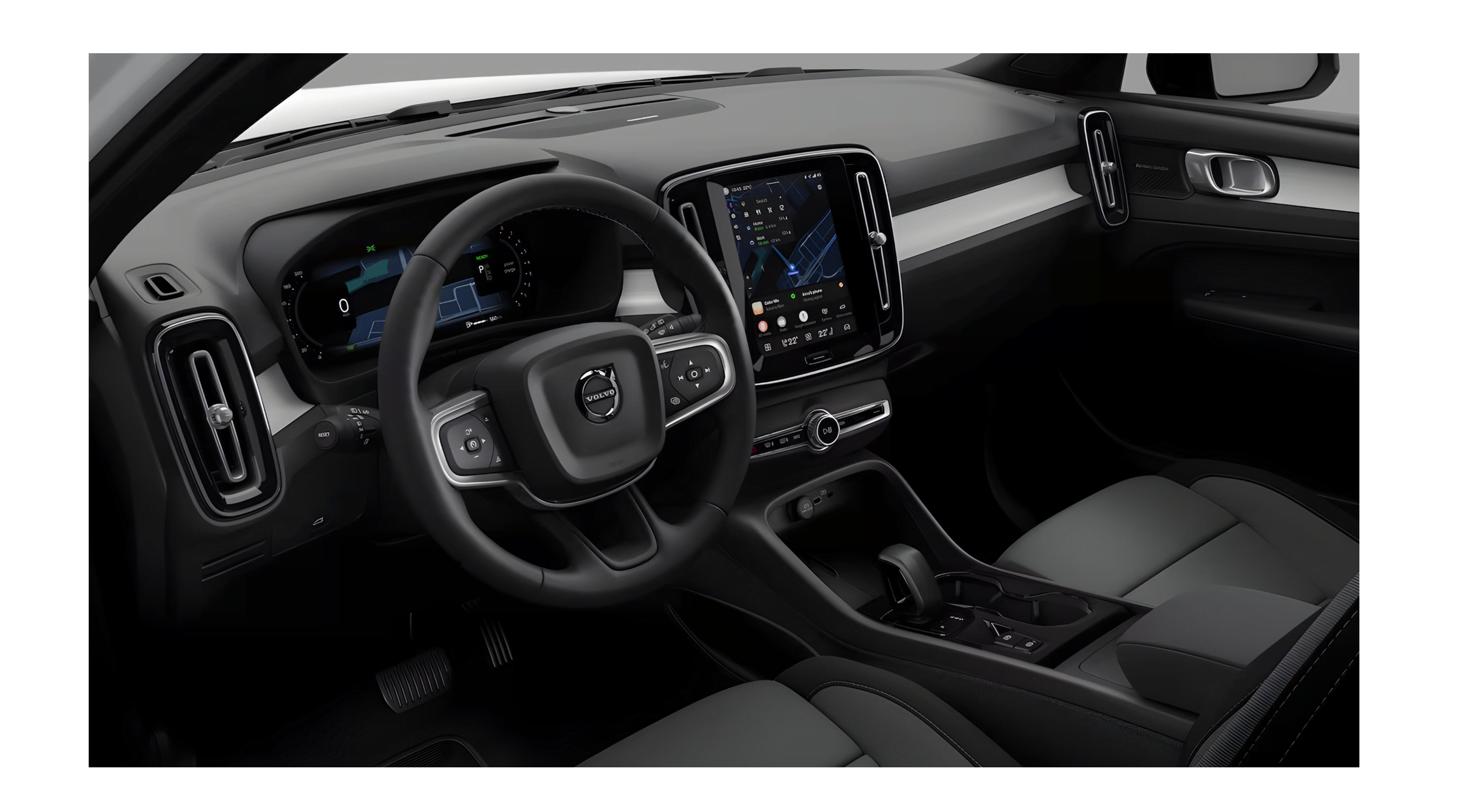 Ansicht des Armaturenbretts eines Volvo XC40
