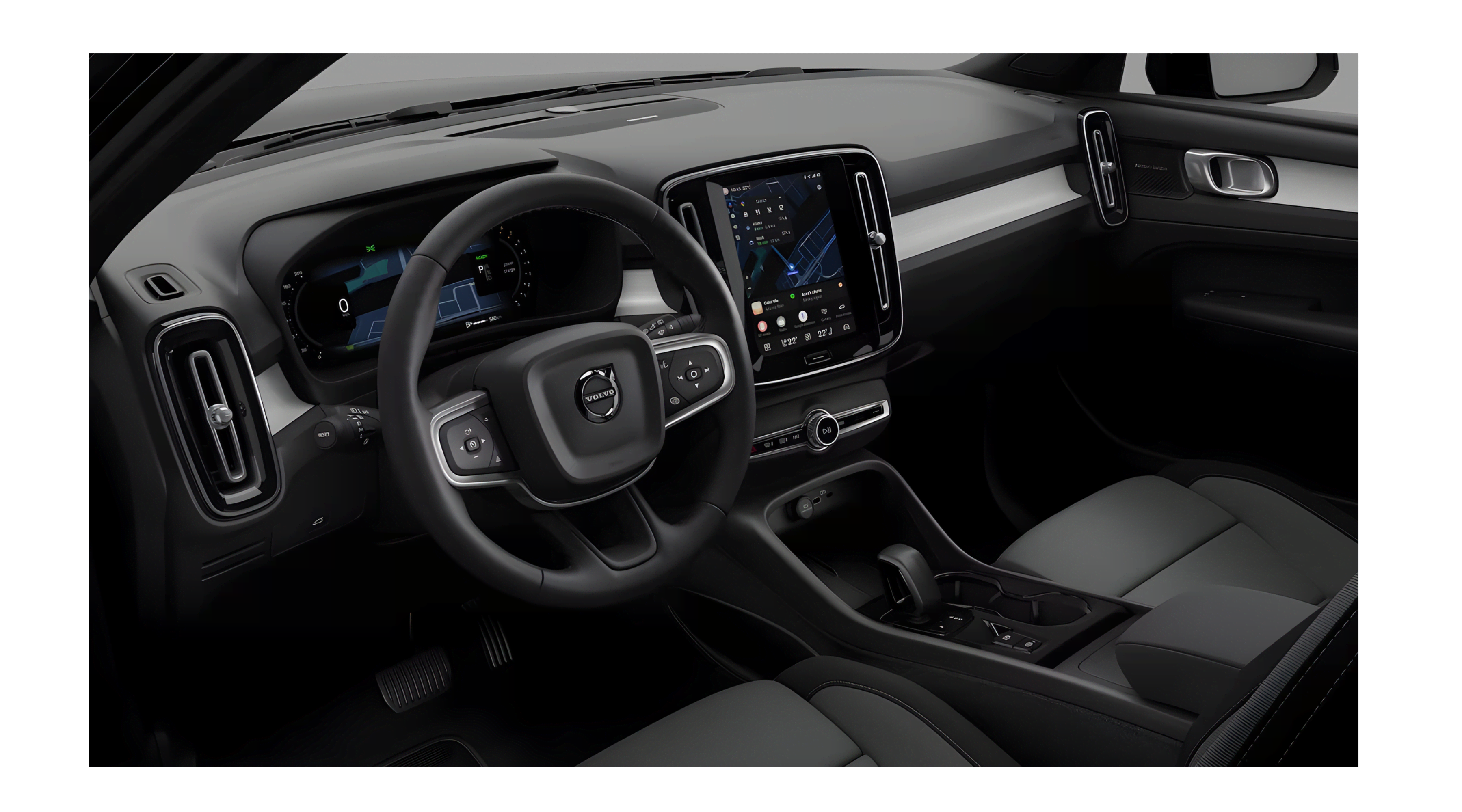 Ansicht des Armaturenbretts eines Volvo XC40