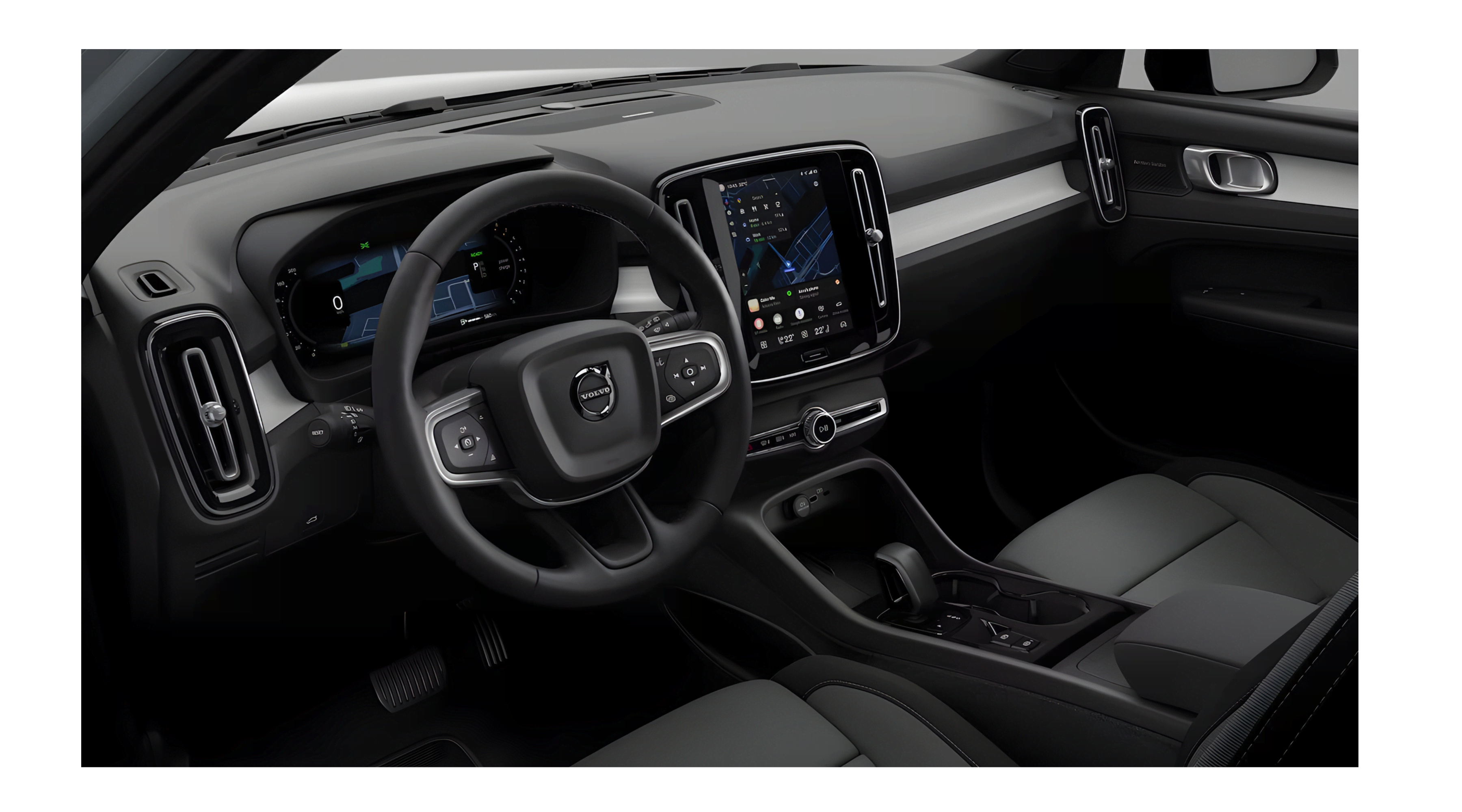 Ansicht des Armaturenbretts eines Volvo XC40