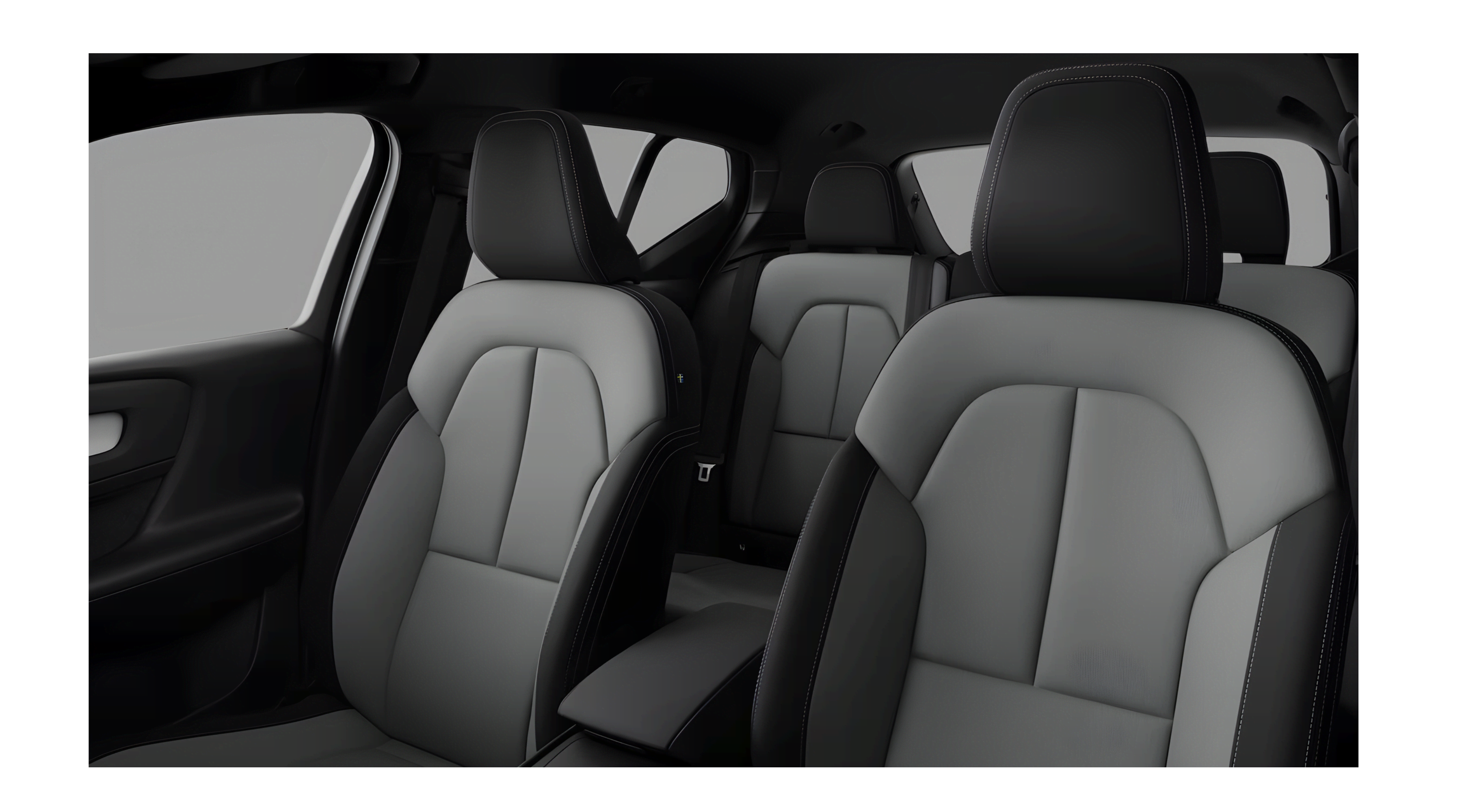 Ansicht der Frontsitze eines Volvo XC40