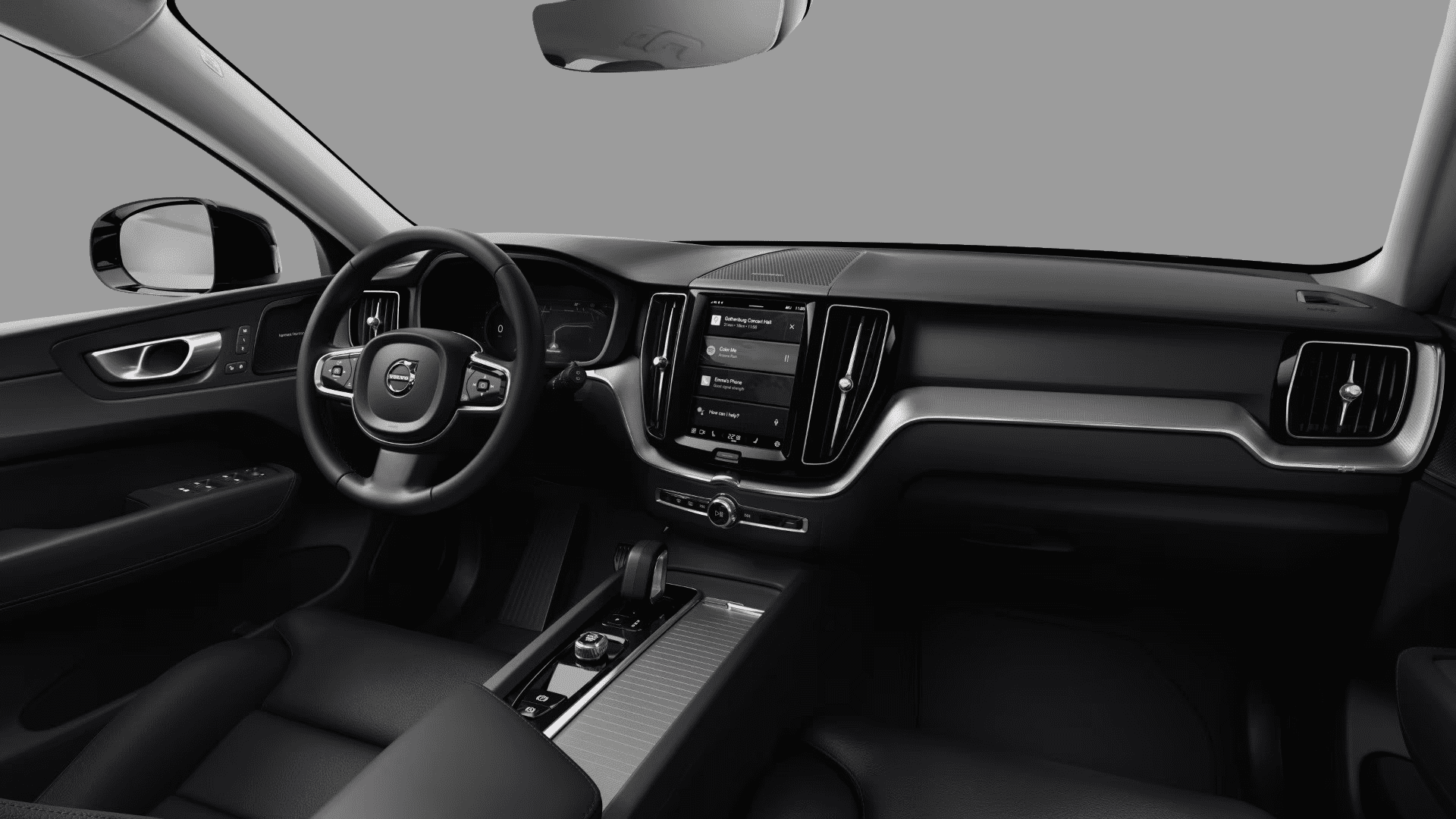 Ansicht des Armaturenbretts eines Volvo XC60