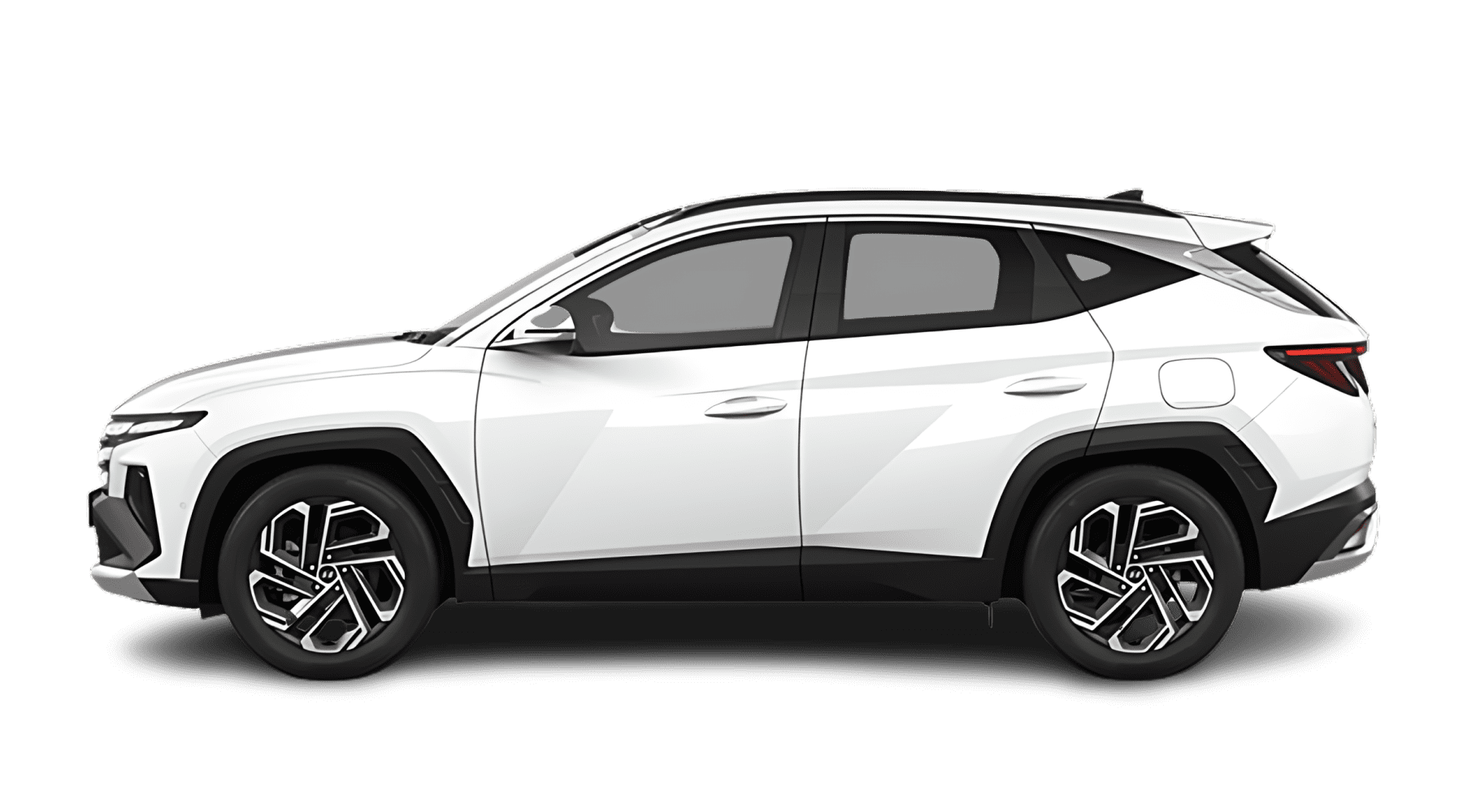 Seitenansicht eines Hyundai Tucson
