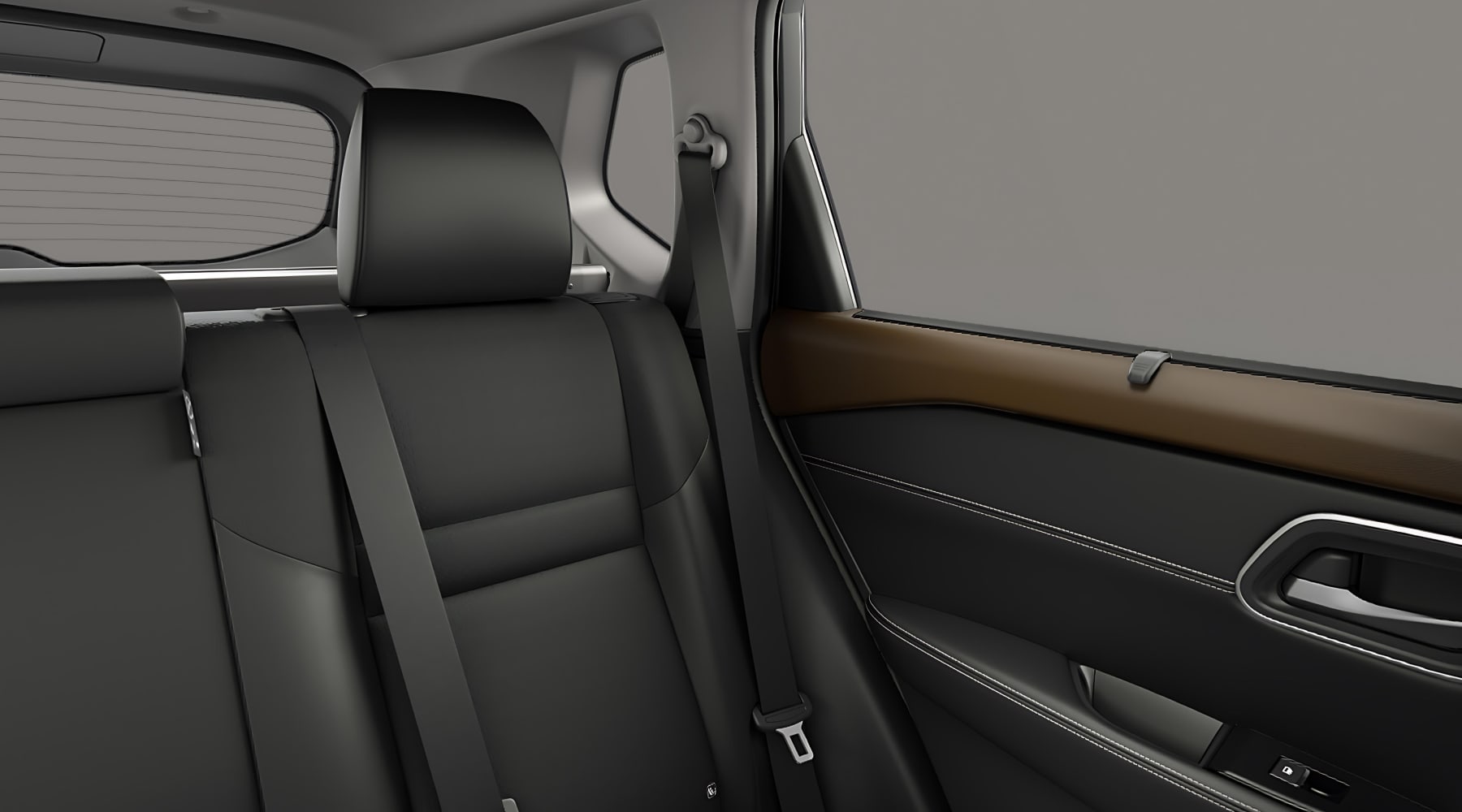 Ansicht der Rücksitze eines Nissan X-TRAIL