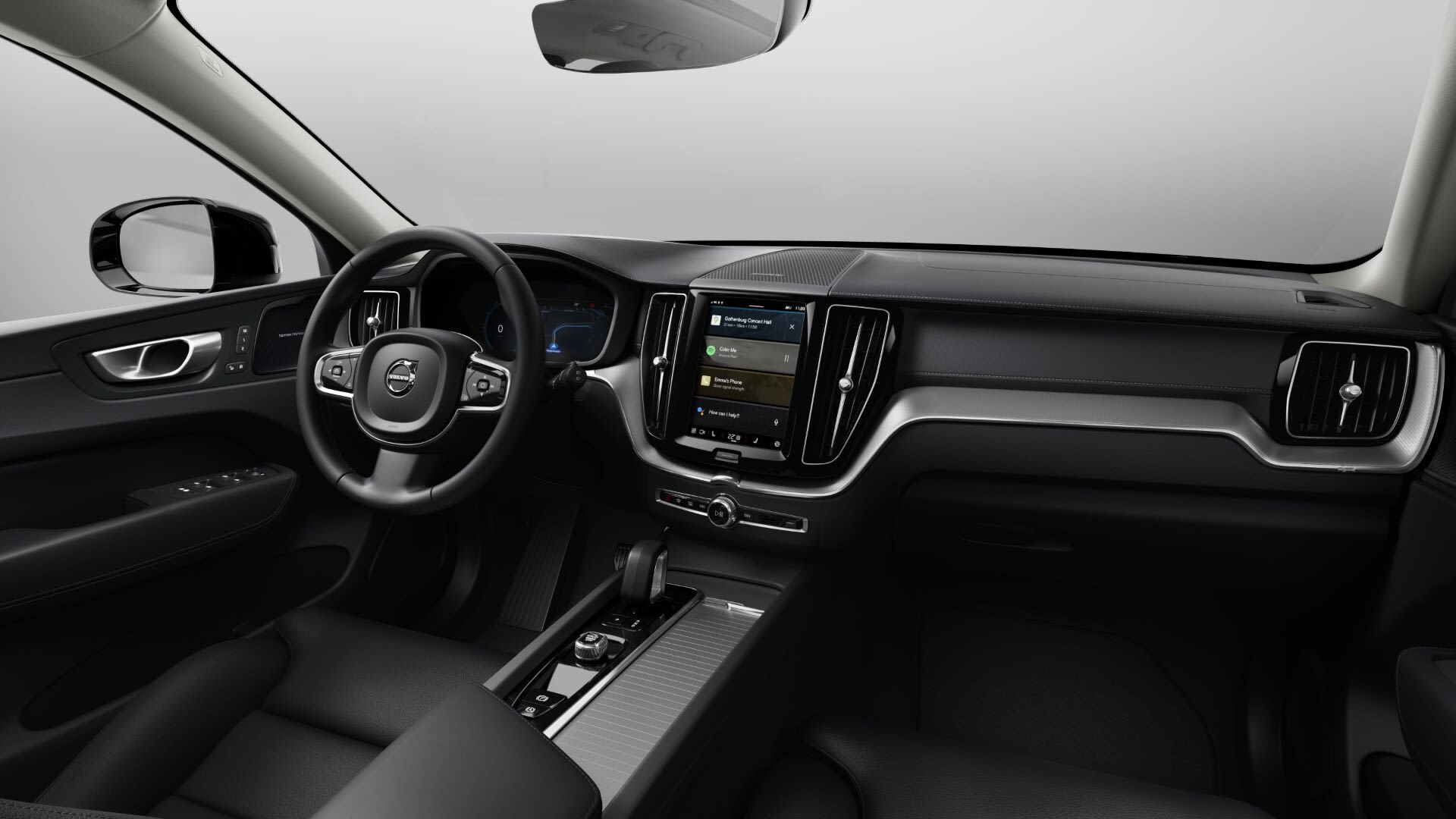 Ansicht des Armaturenbretts eines Volvo XC60