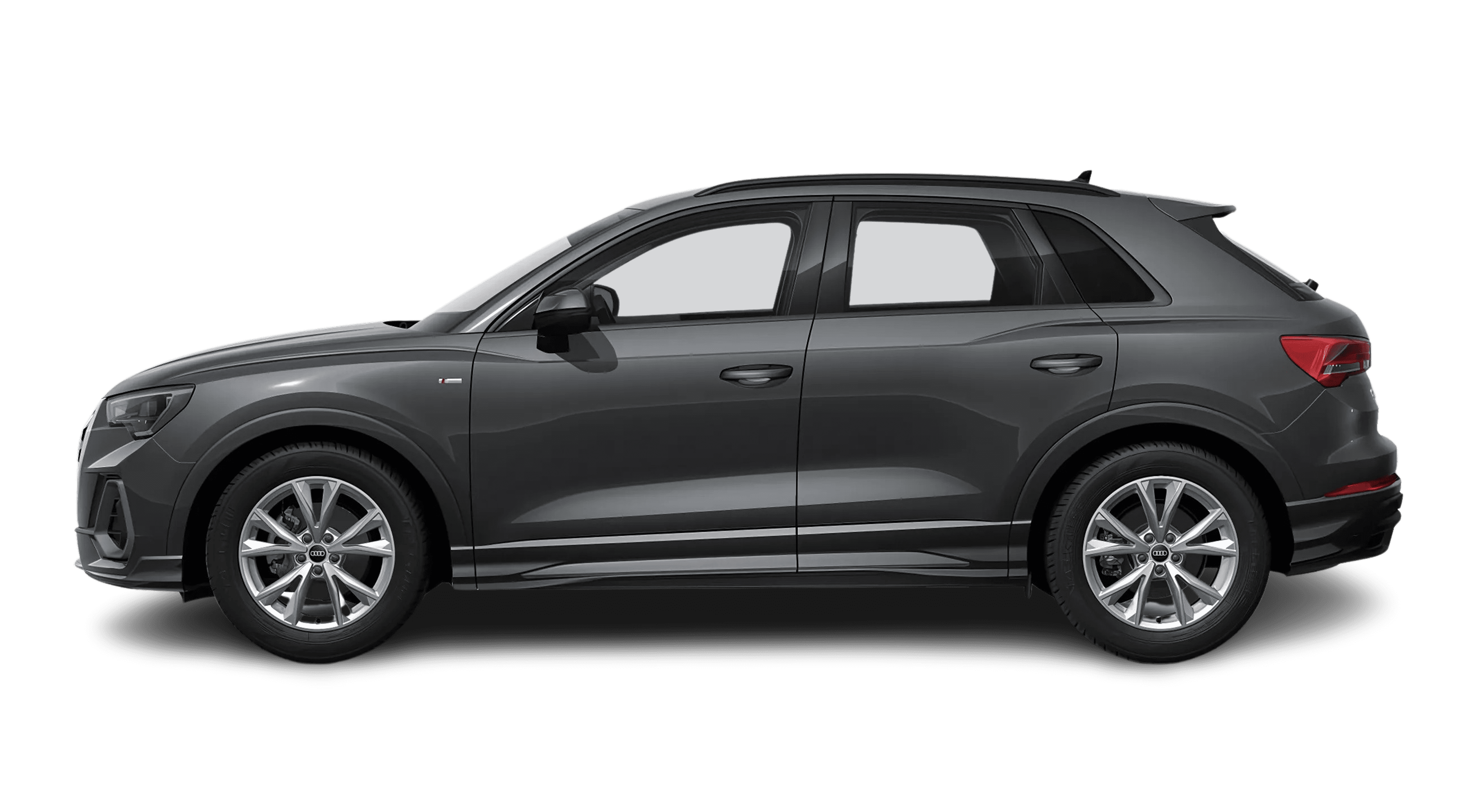 Seitenansicht eines Audi Q3