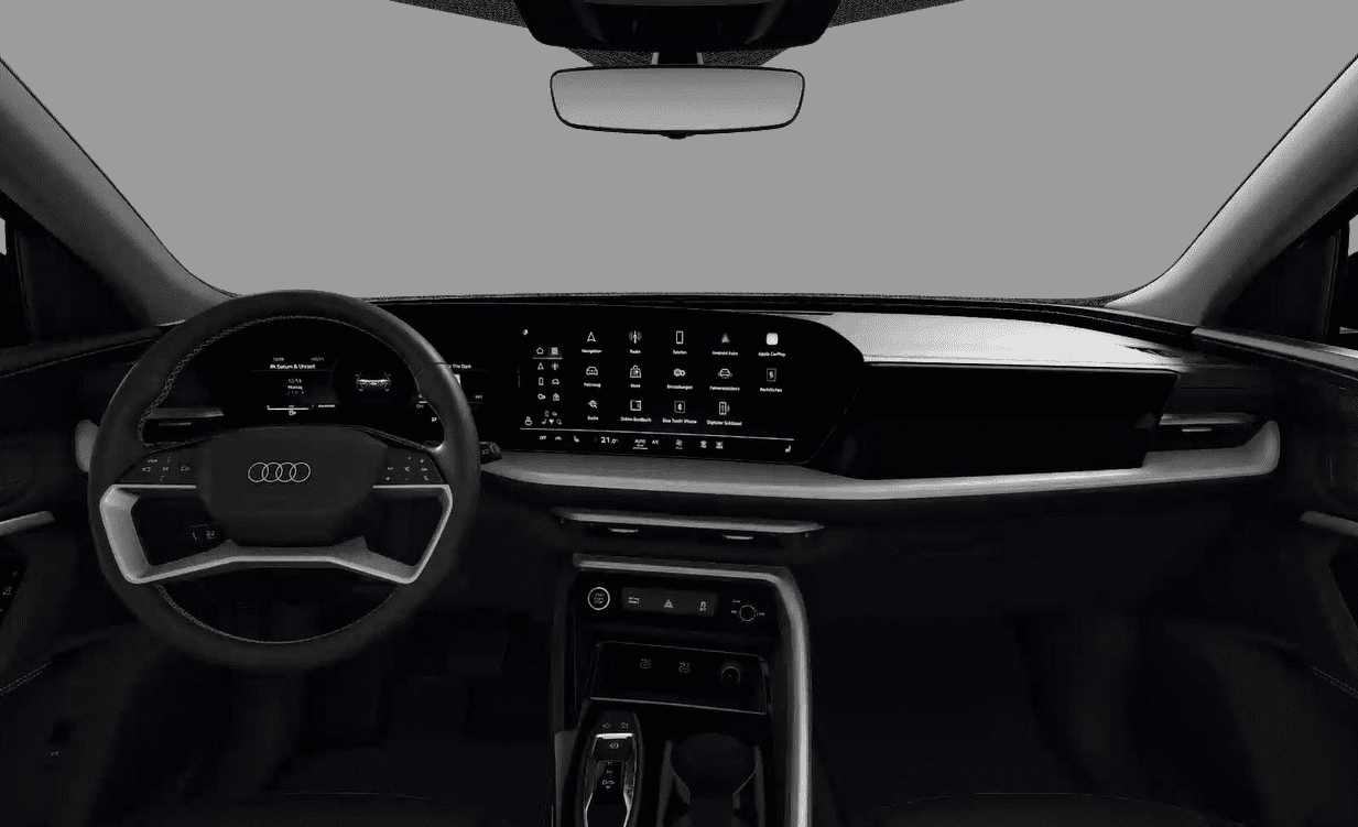 Ansicht des Armaturenbretts eines Audi Q5 Sportback