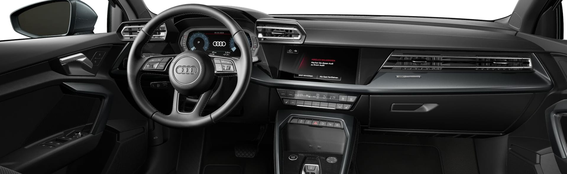 Armaturenbrett eines Audi A3