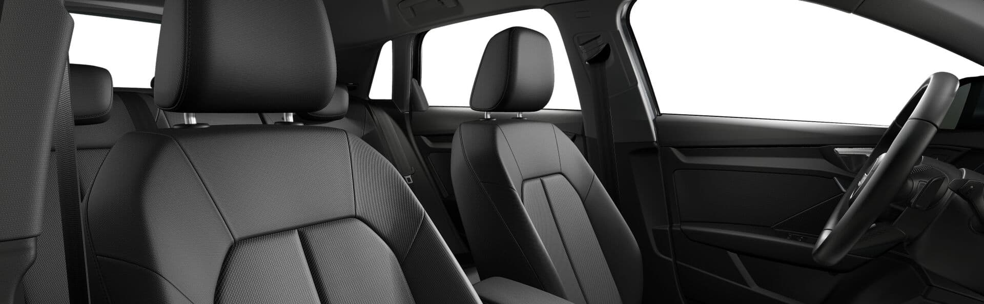 Ansicht der Frontsitze eines Audi A3