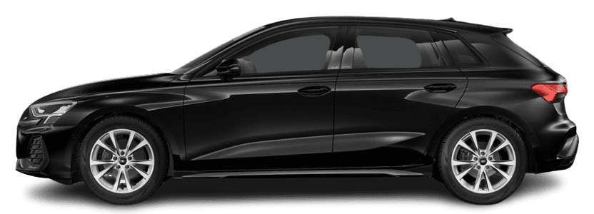 Seitenansicht eines Audi A3