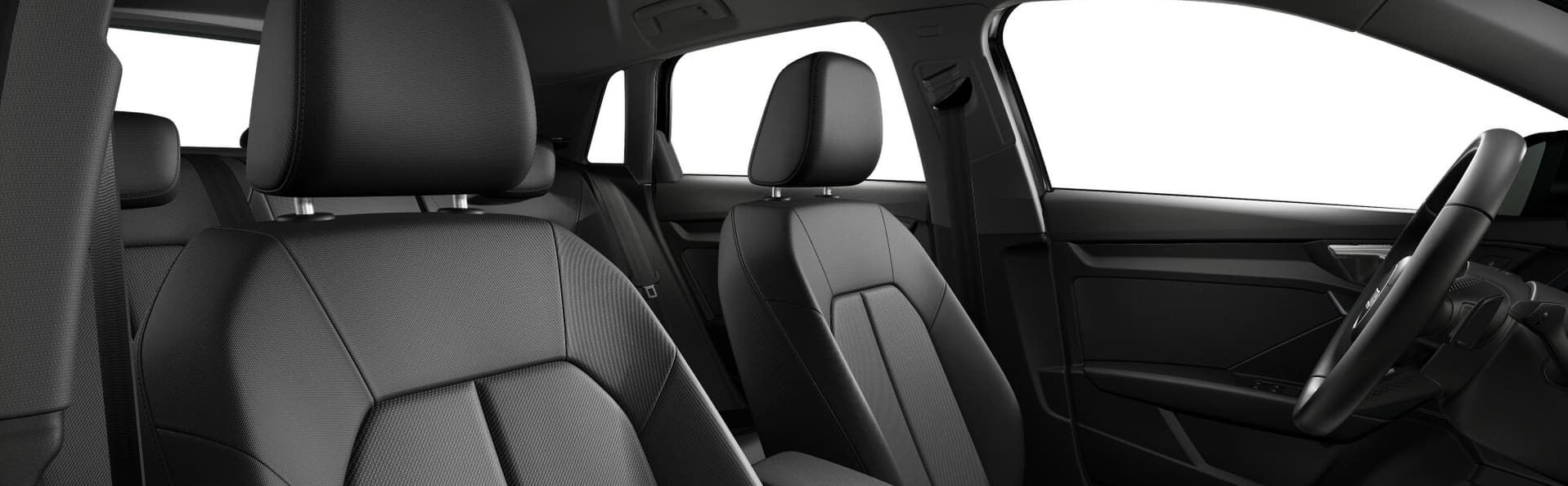 Ansicht der Frontsitze eines Audi A3