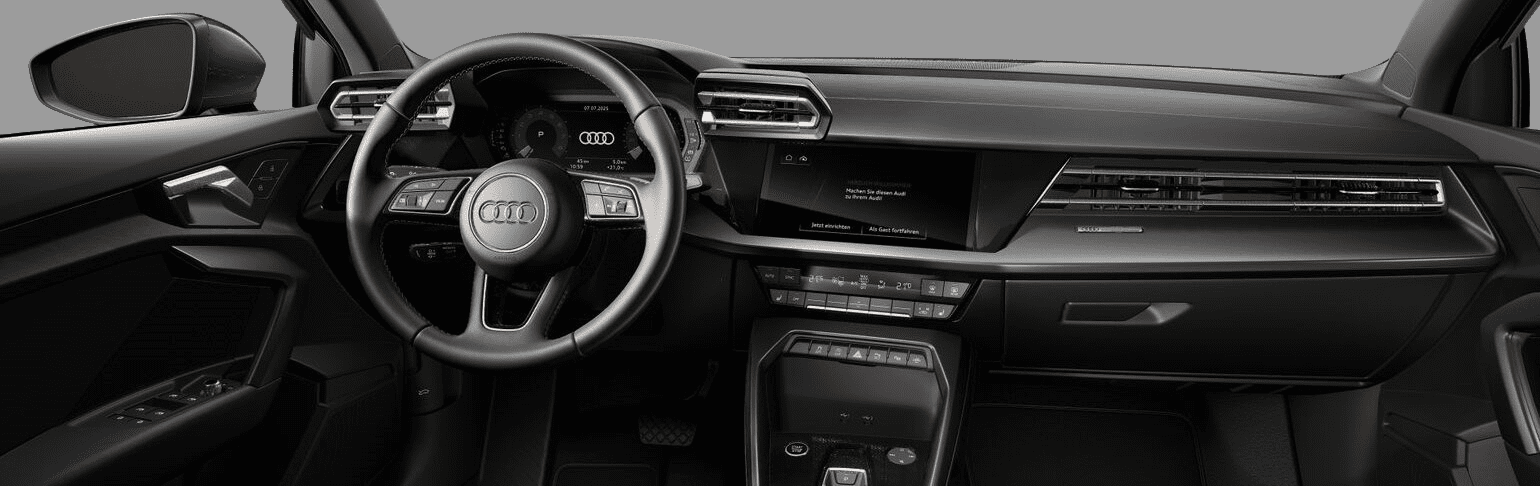 Armaturenbrett eines Audi A3