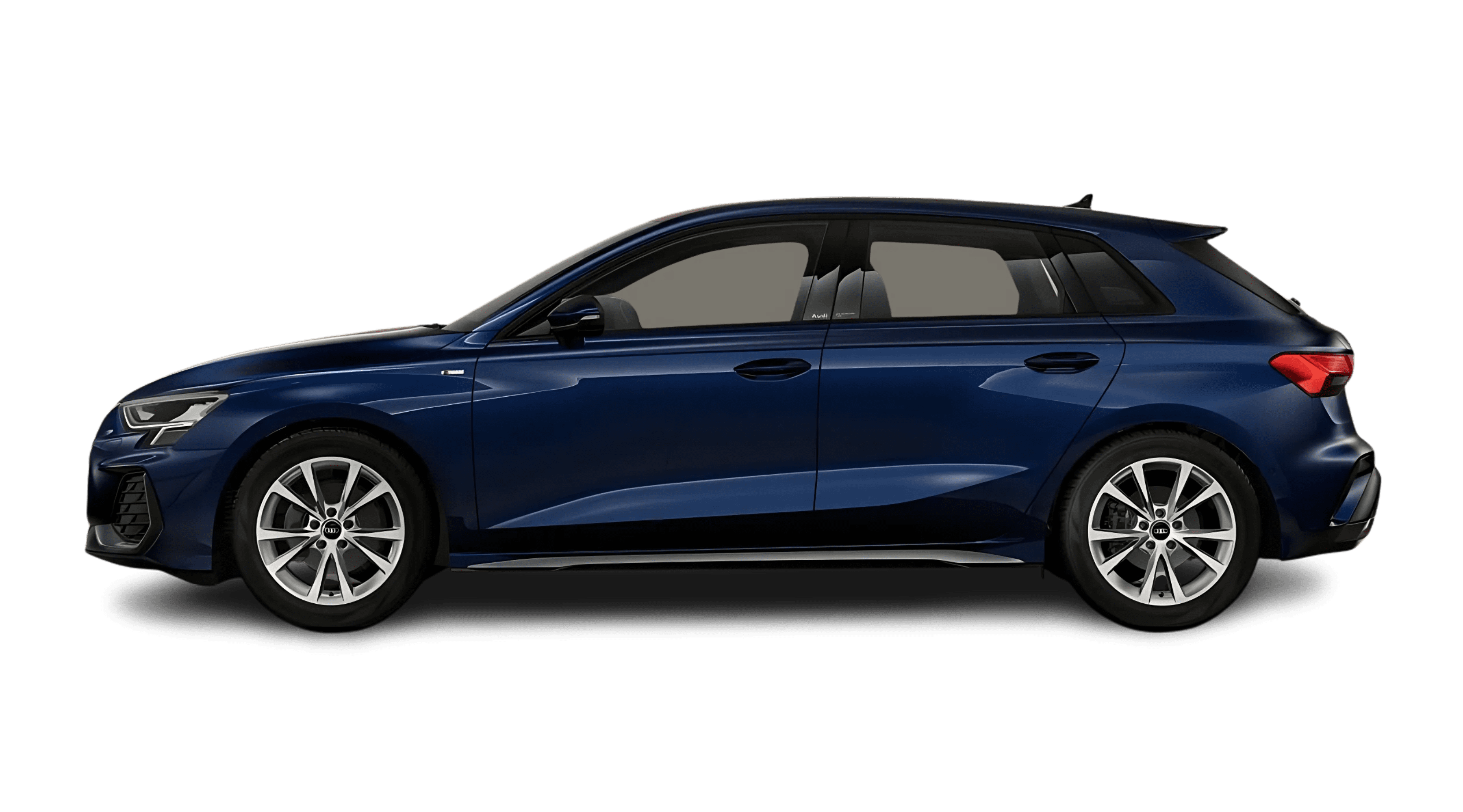 Seitenansicht eines Audi A3