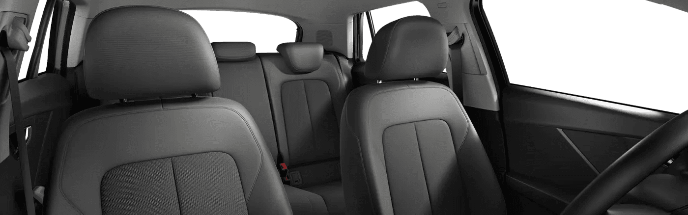 Ansicht der Frontsitze eines Audi Q2