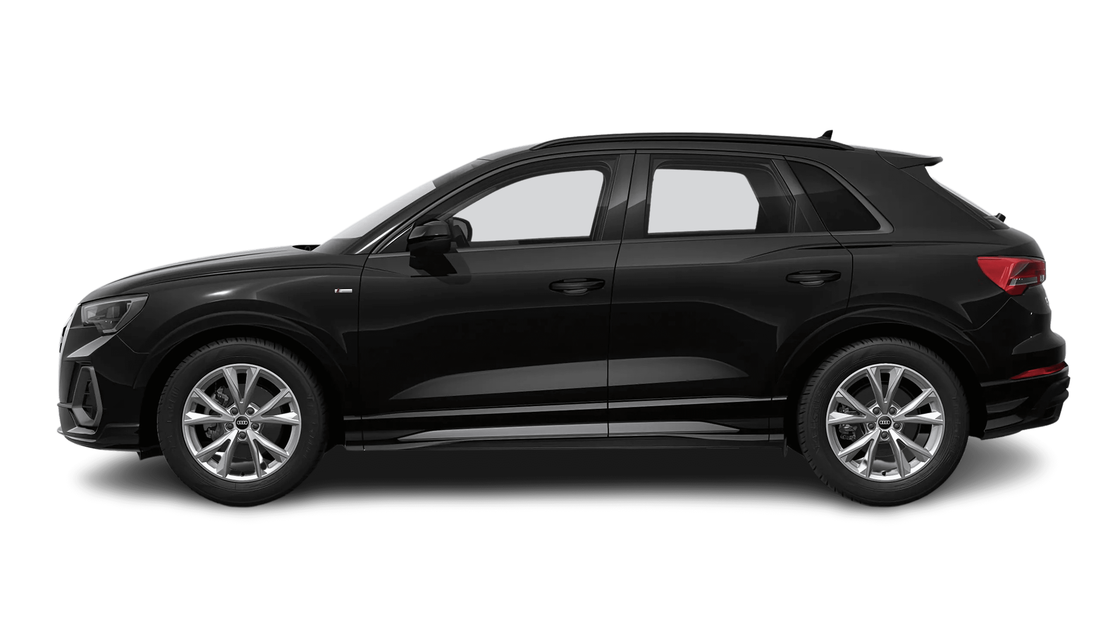 Seitenansicht eines Audi Q3