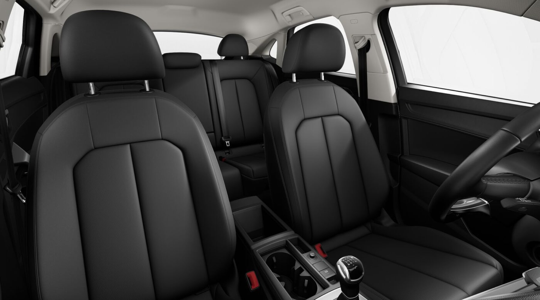 Ansicht der Frontsitze eines Audi Q3 Sportback