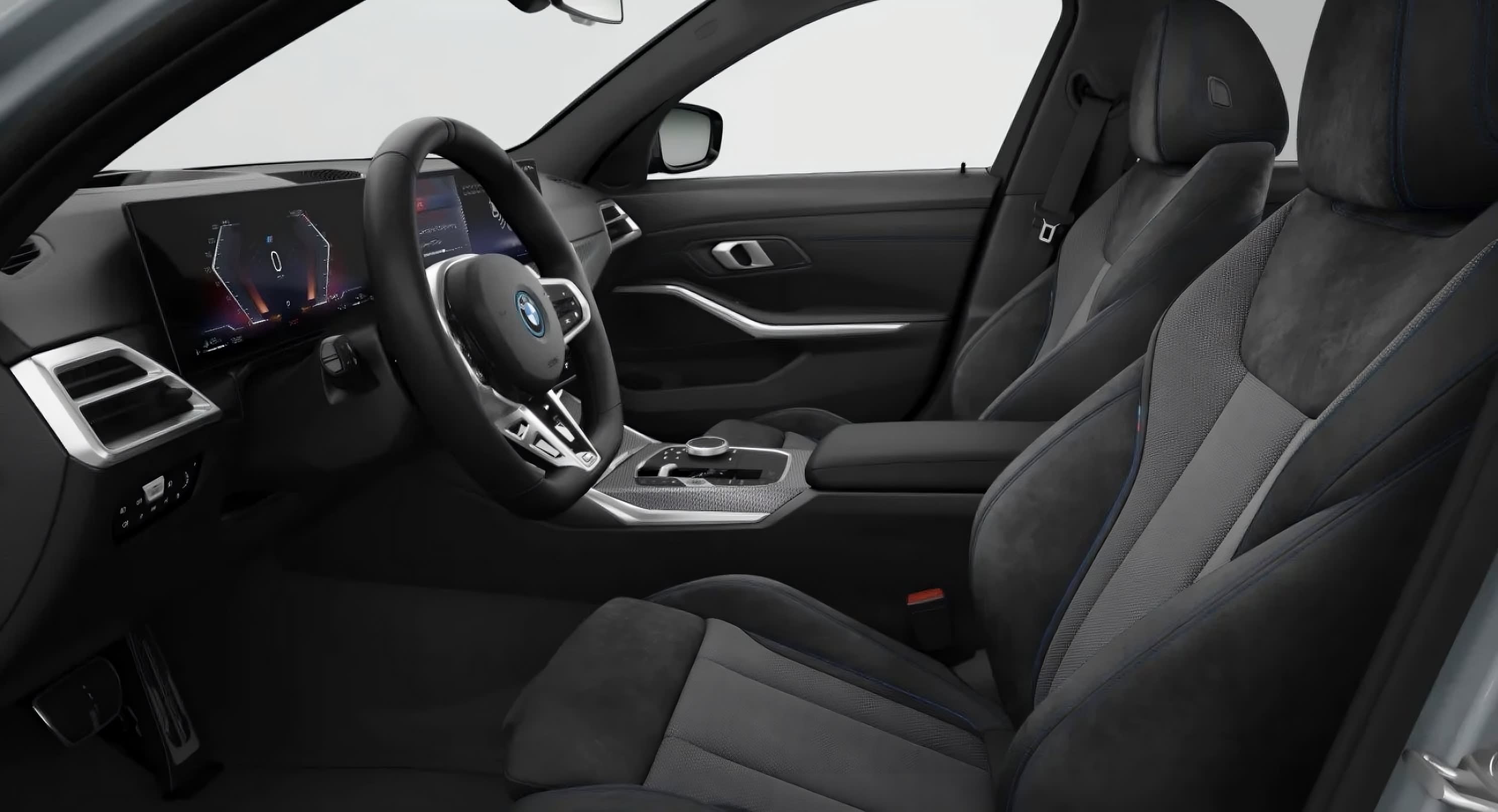 Ansicht der Frontsitze eines BMW 3er-Reihe