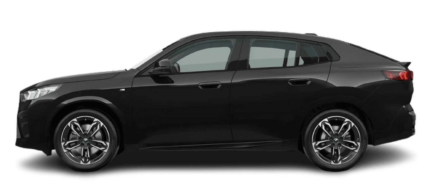 Seitenansicht eines BMW ix2