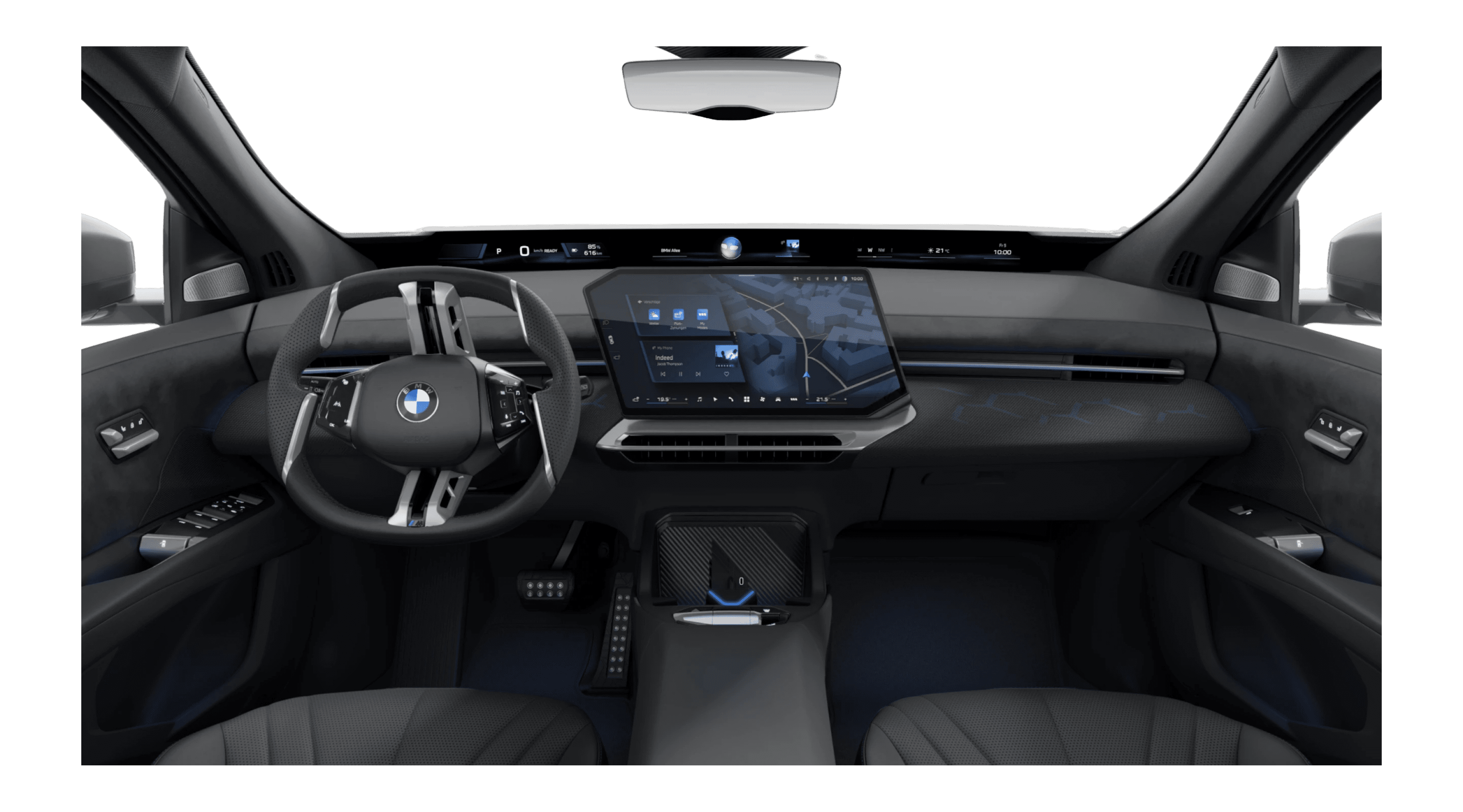 Armaturenbrett eines BMW iX3