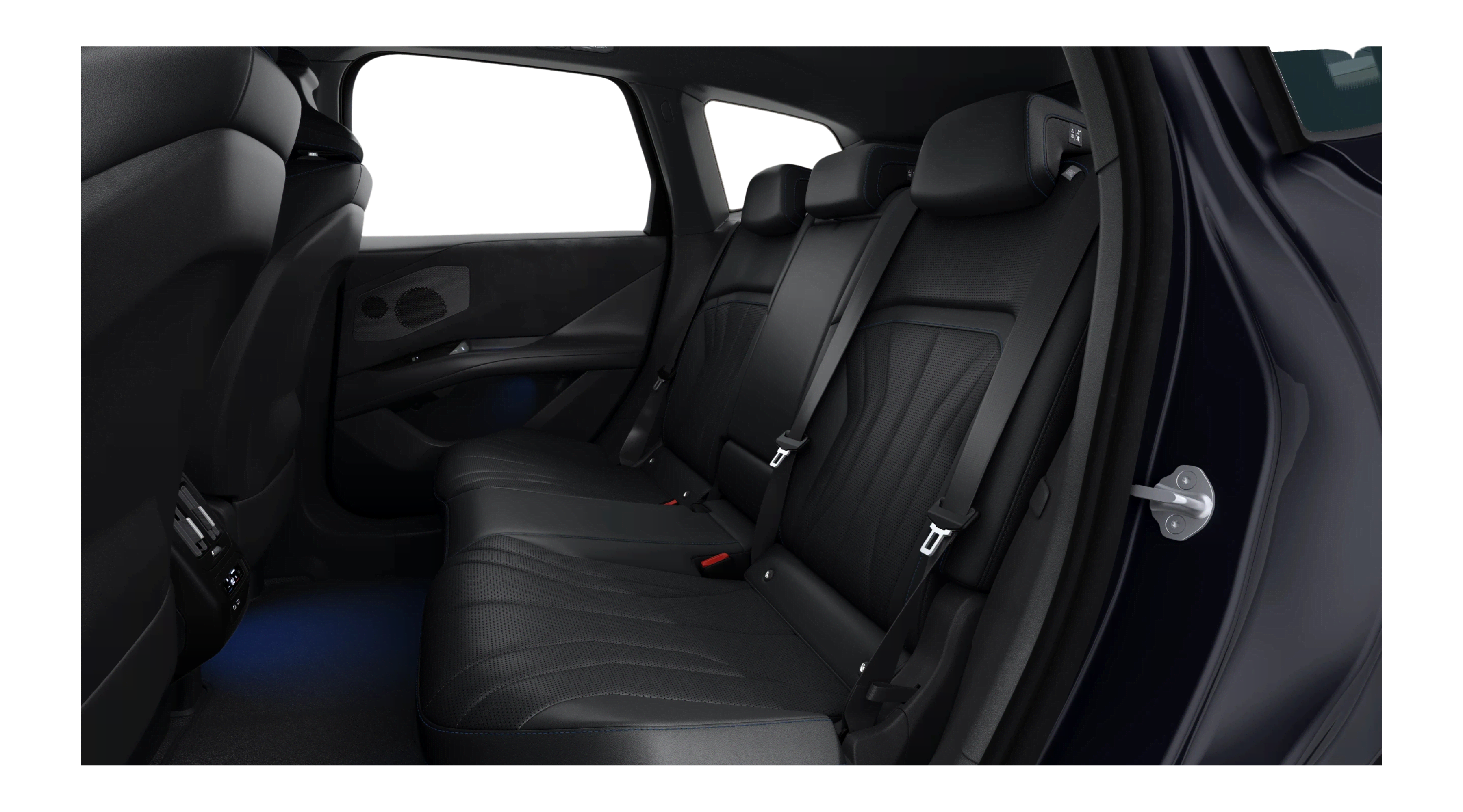 Rücksitzbank eines BMW iX3