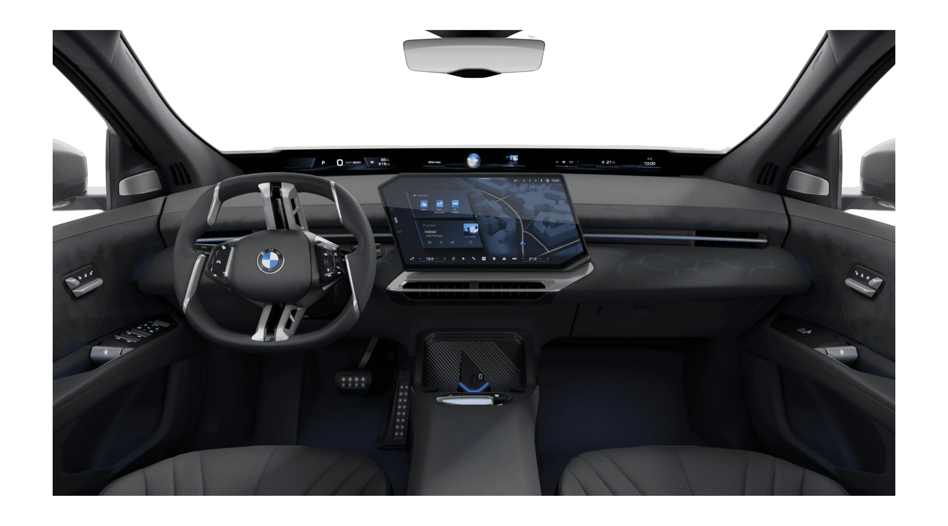 Armaturenbrett eines BMW iX3