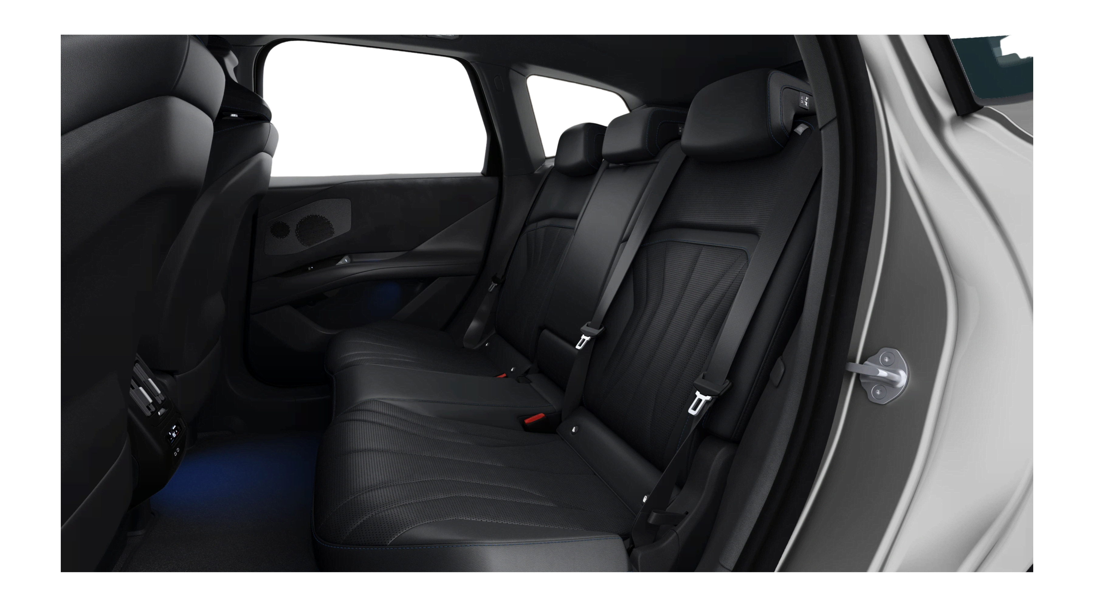 Rücksitzbank eines BMW iX3