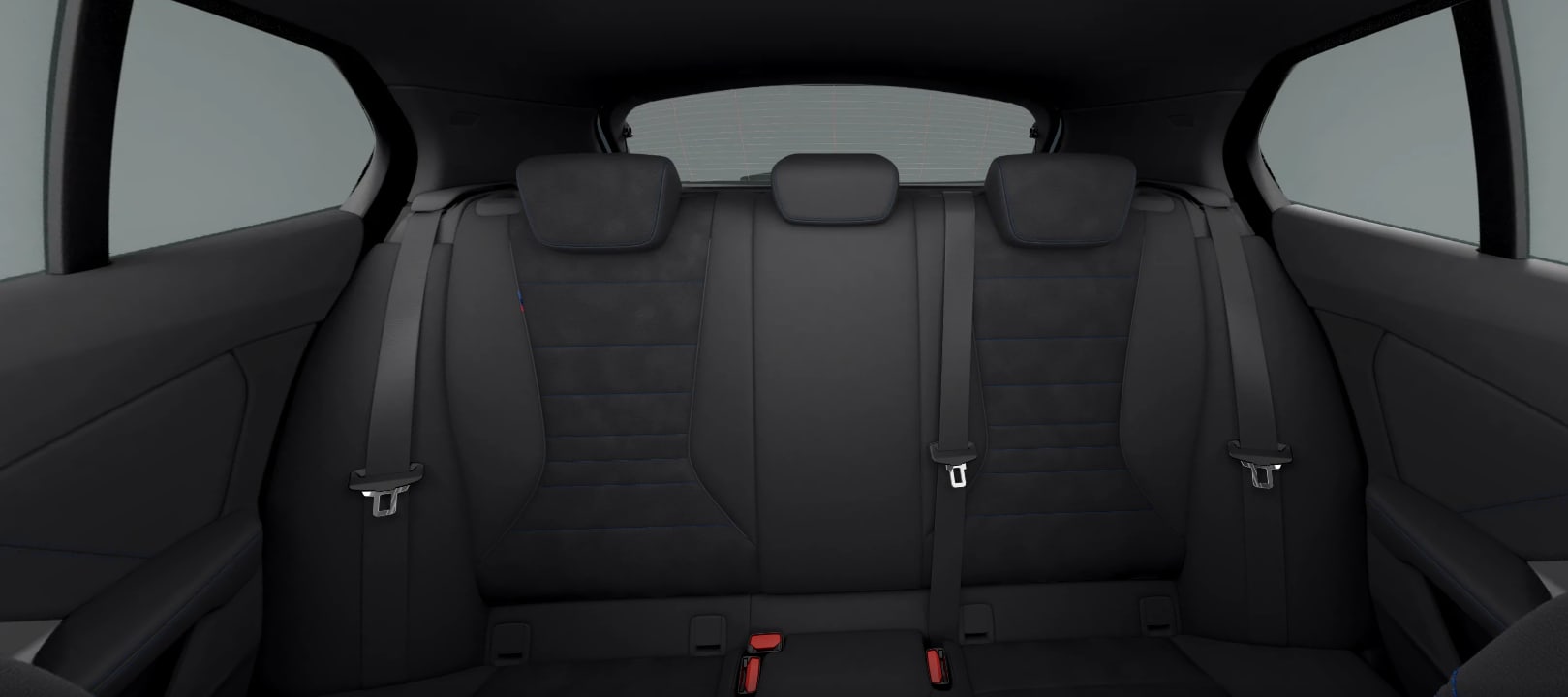 Ansicht der Rücksitze eines BMW 1er-Reihe