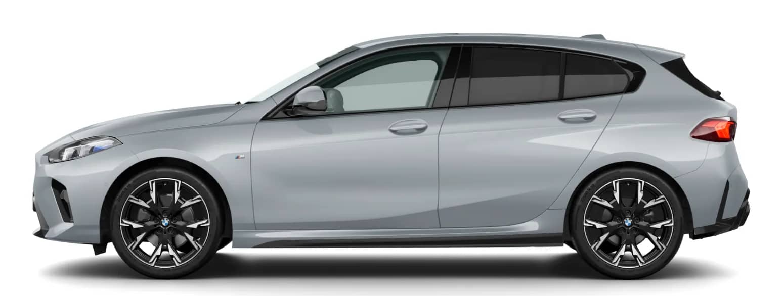 Seitenansicht eines BMW 1er-Reihe