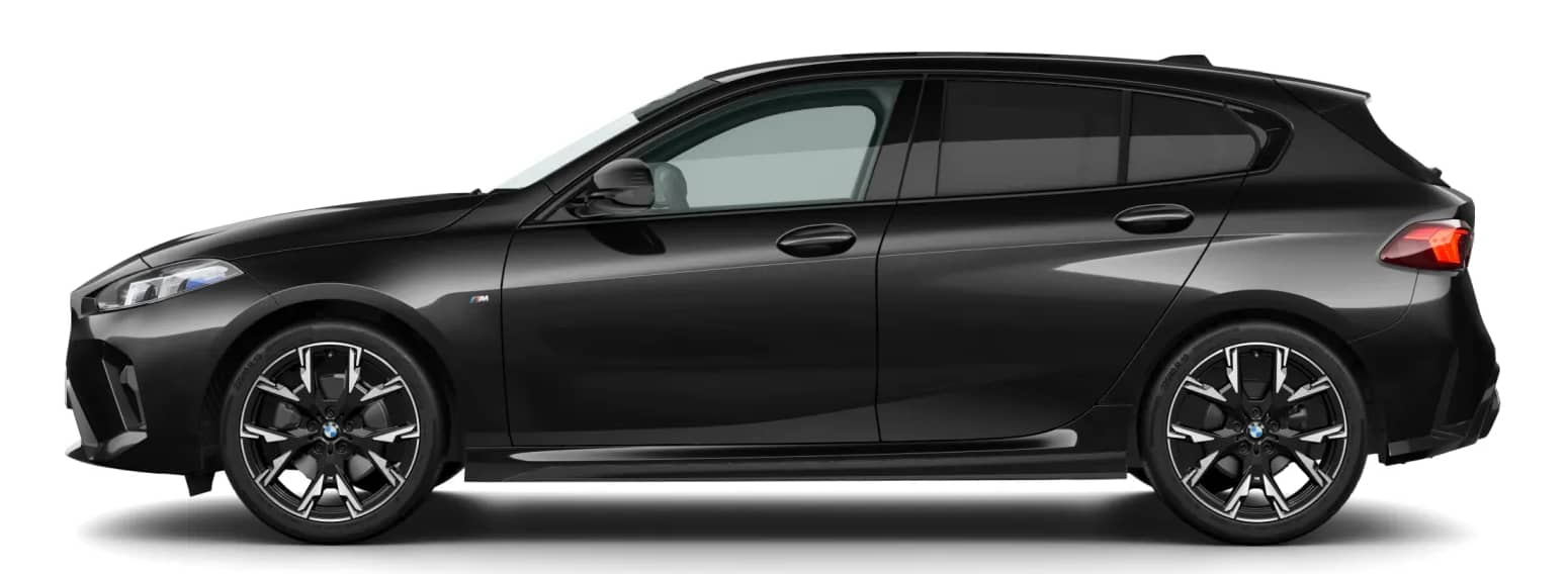 Seitenansicht eines BMW 1er-Reihe