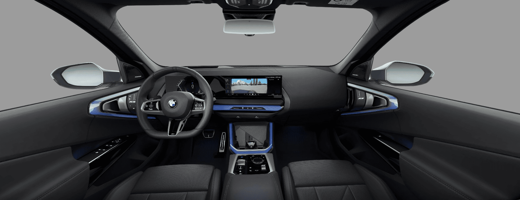Ansicht des Armaturenbretts eines BMW X3