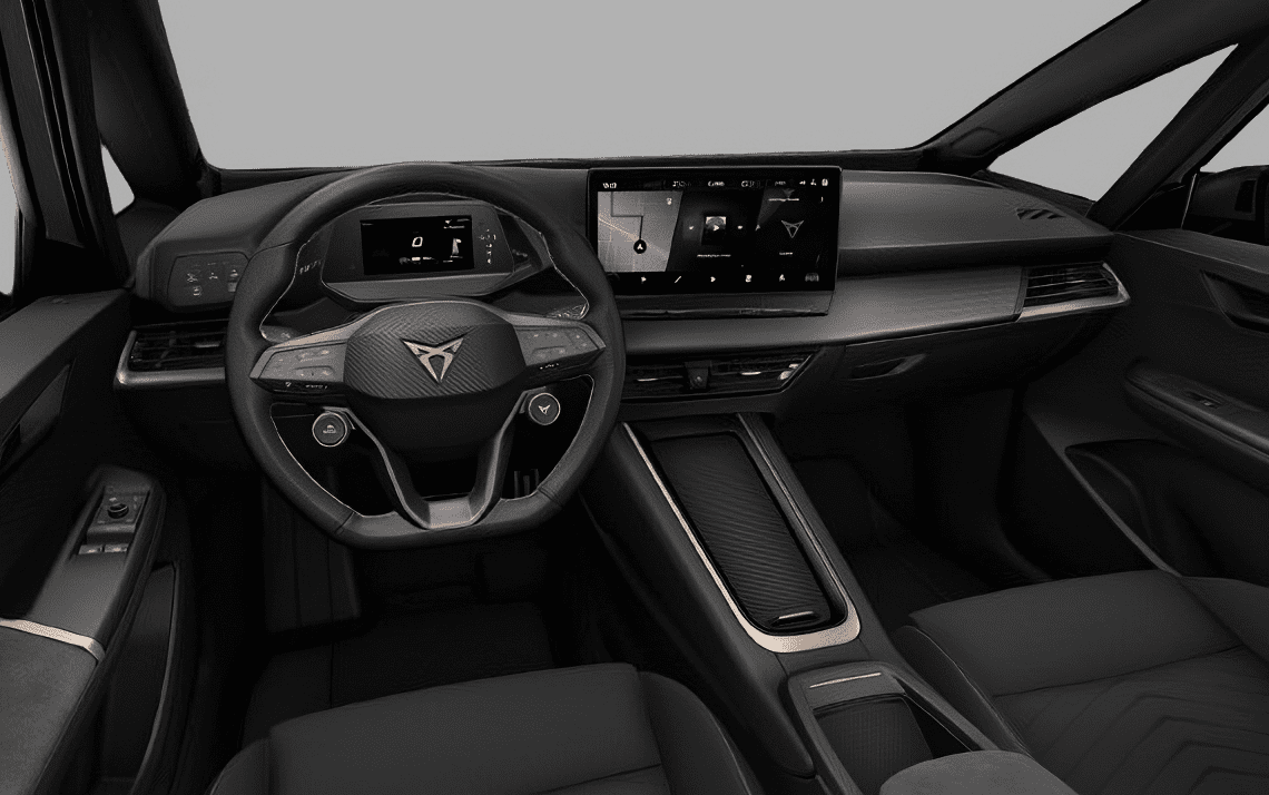 Ansicht des Armaturenbretts eines CUPRA Born