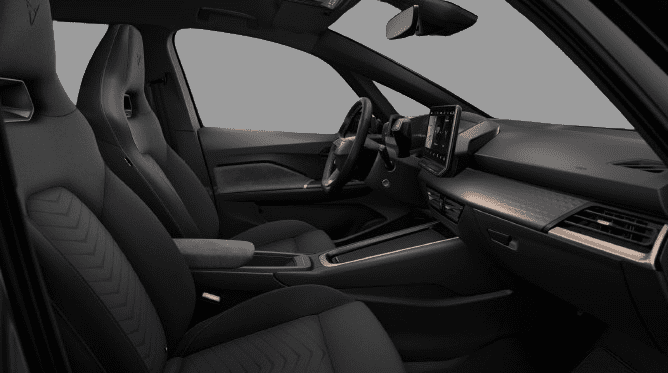 Ansicht der Frontsitze eines CUPRA Born