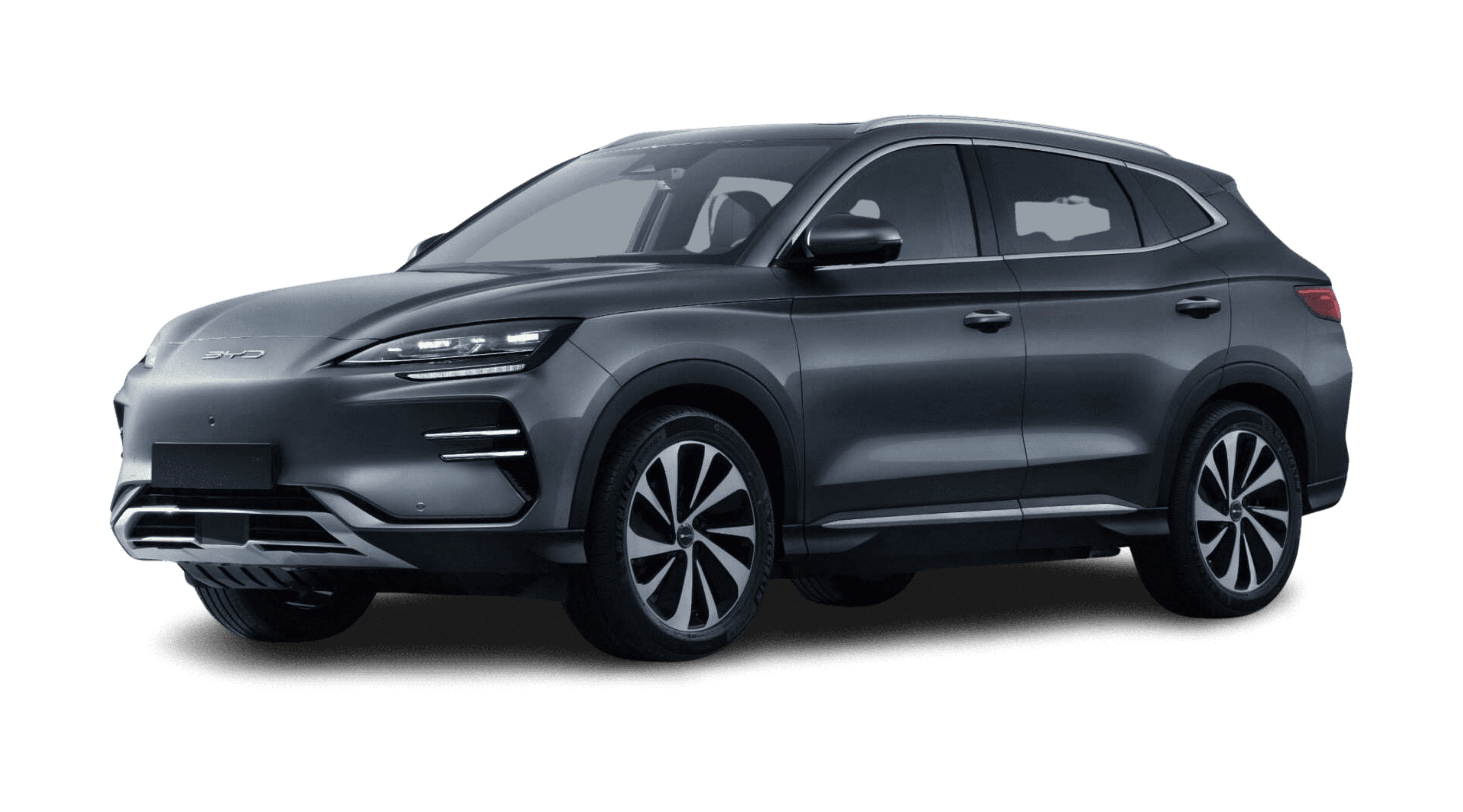 Schräge Frontansicht eines BYD Seal U, freigestellt