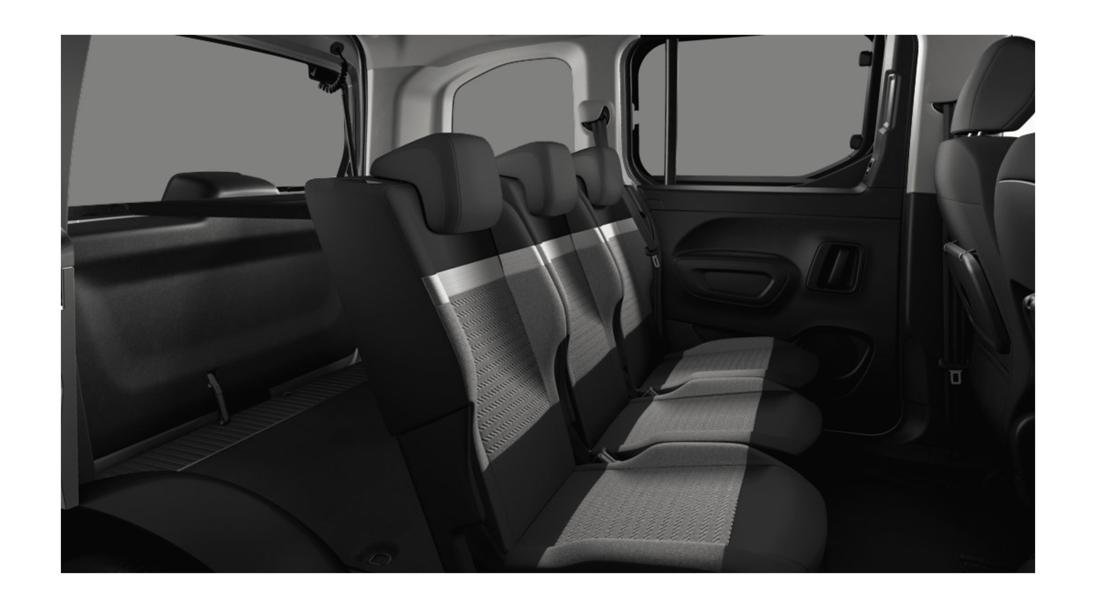 Rücksitzbank eines Citroën Berlingo