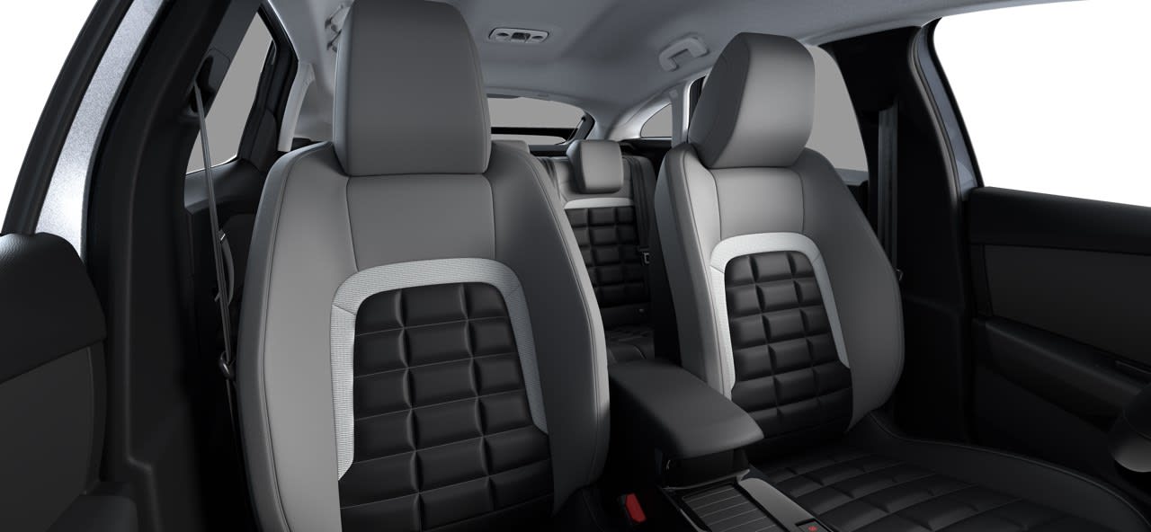Ansicht der Frontsitze eines Citroen C4