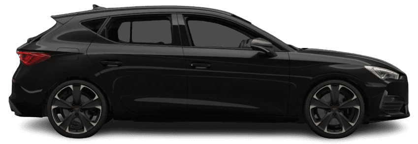 Seitenansicht eines CUPRA Leon
