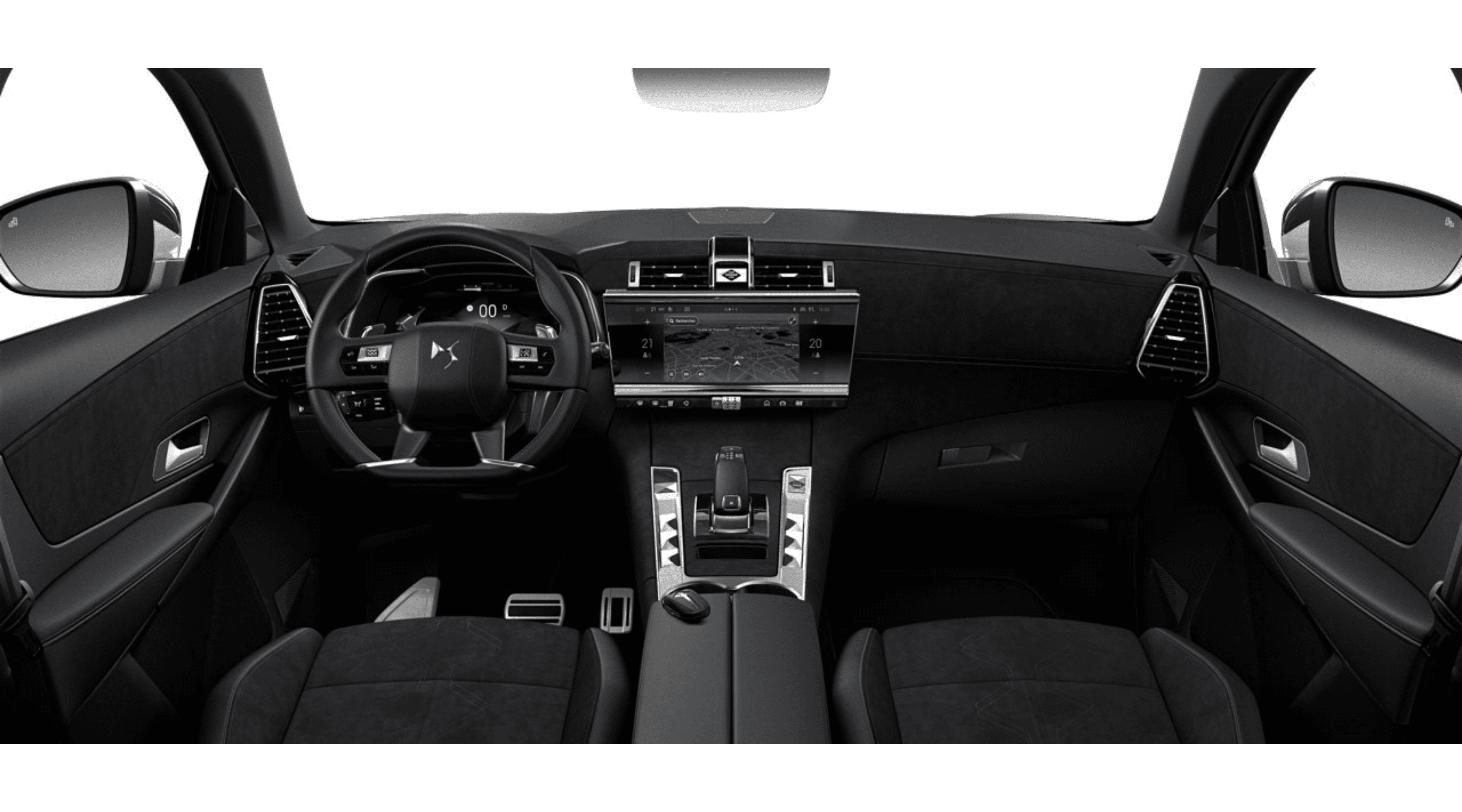 Ansicht des Armaturenbretts eines DS Automobiles DS 7