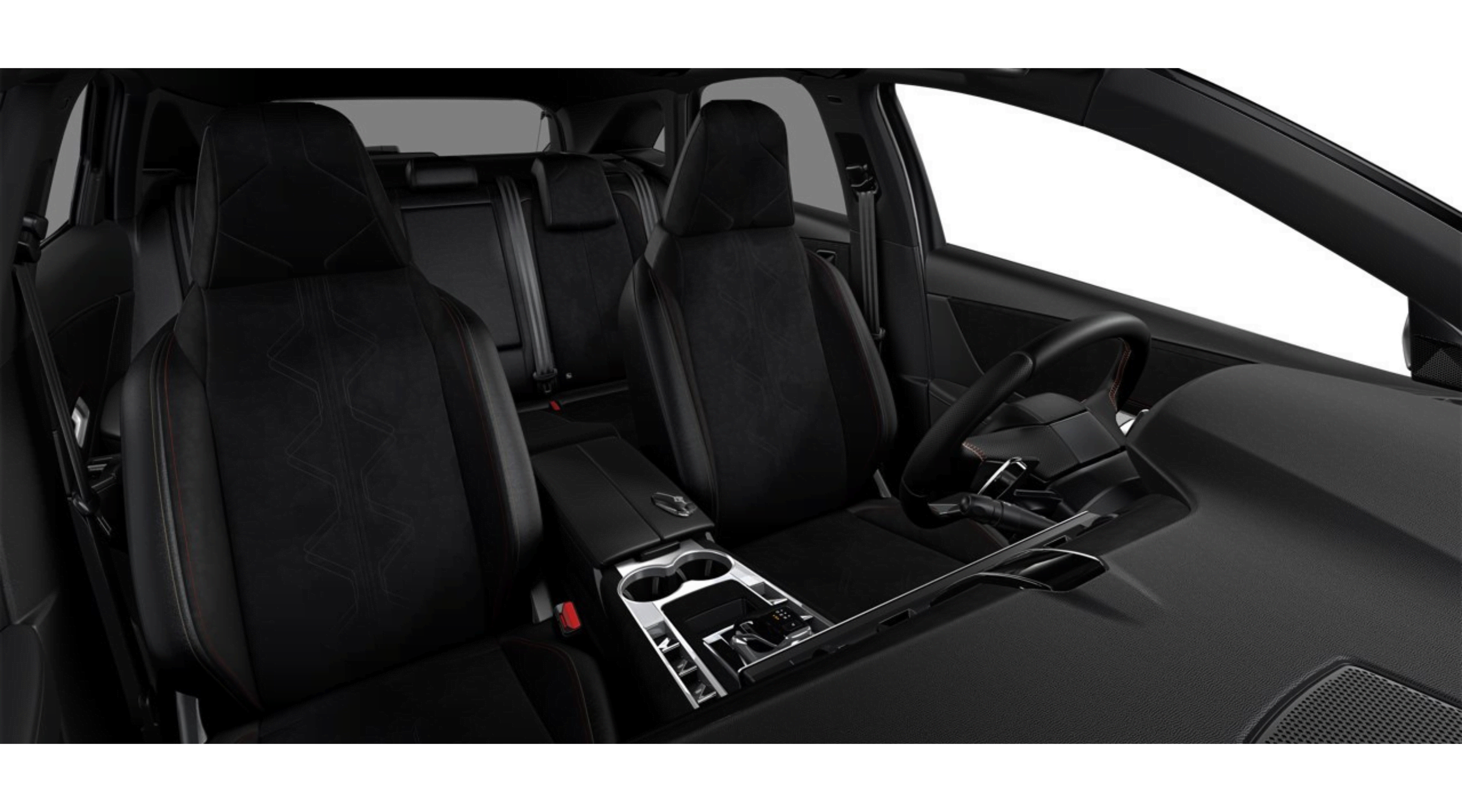 Ansicht der Frontsitze eines DS Automobiles DS 7