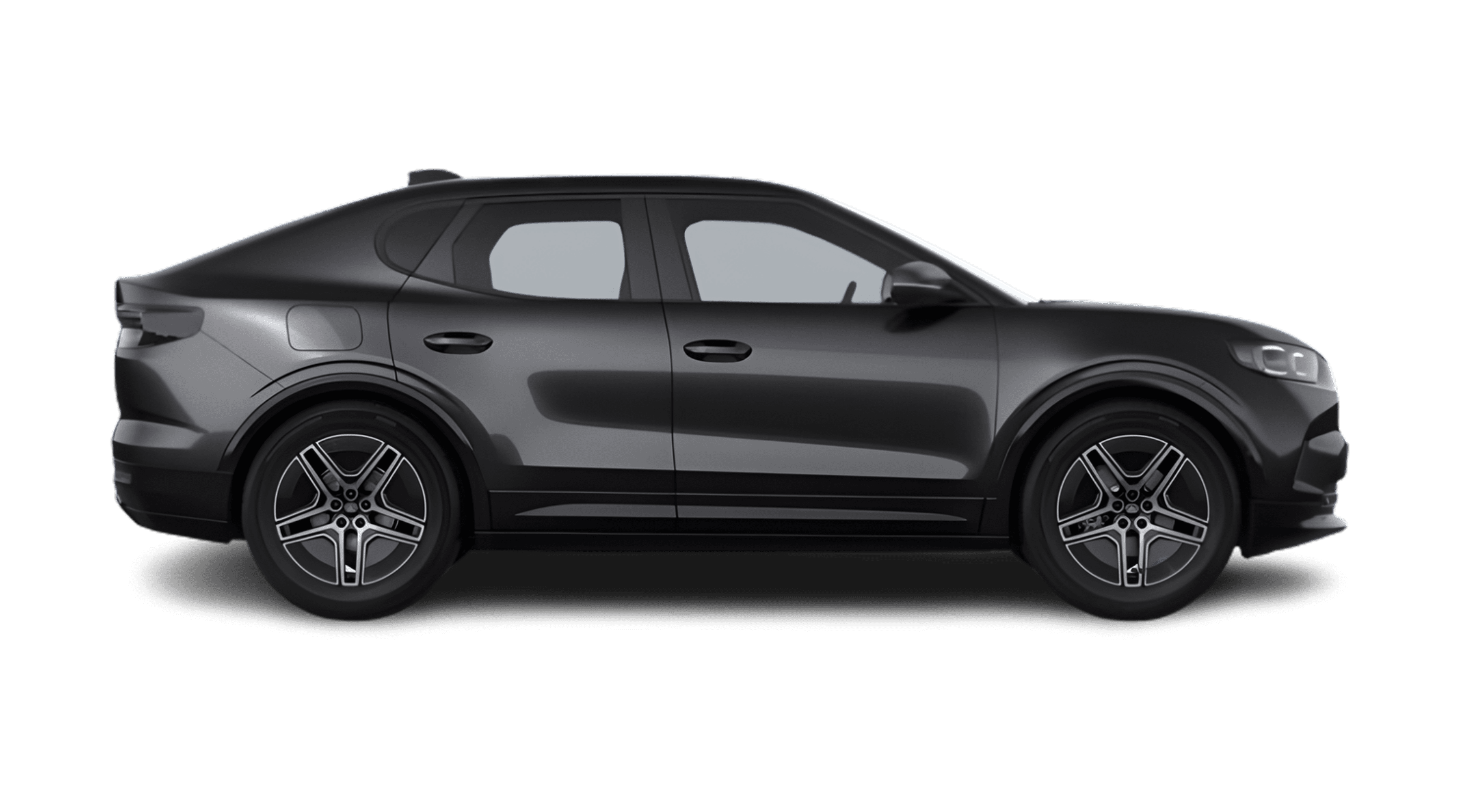 Seitenansicht eines Ford Capri