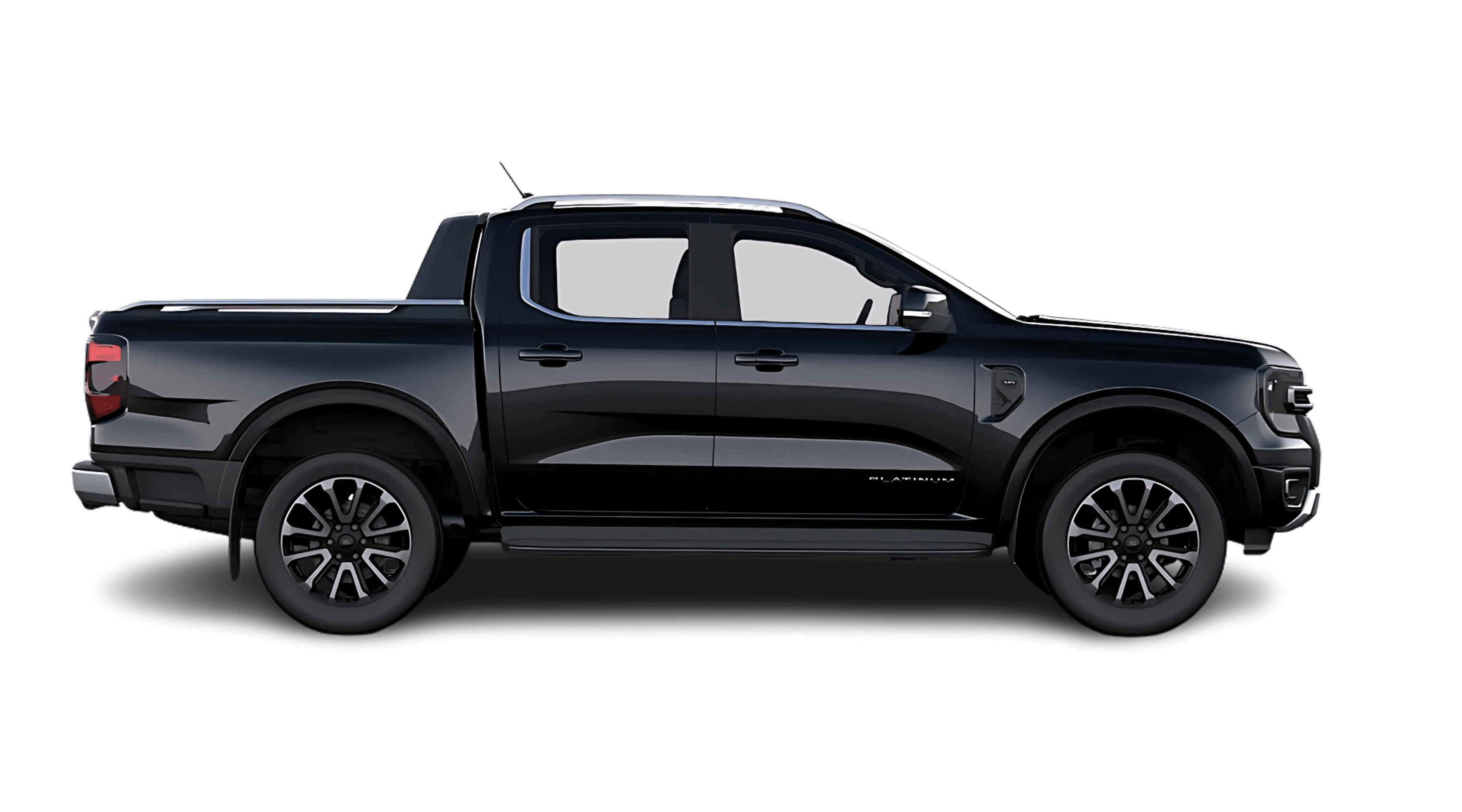 Seitenansicht eines Ford Ranger