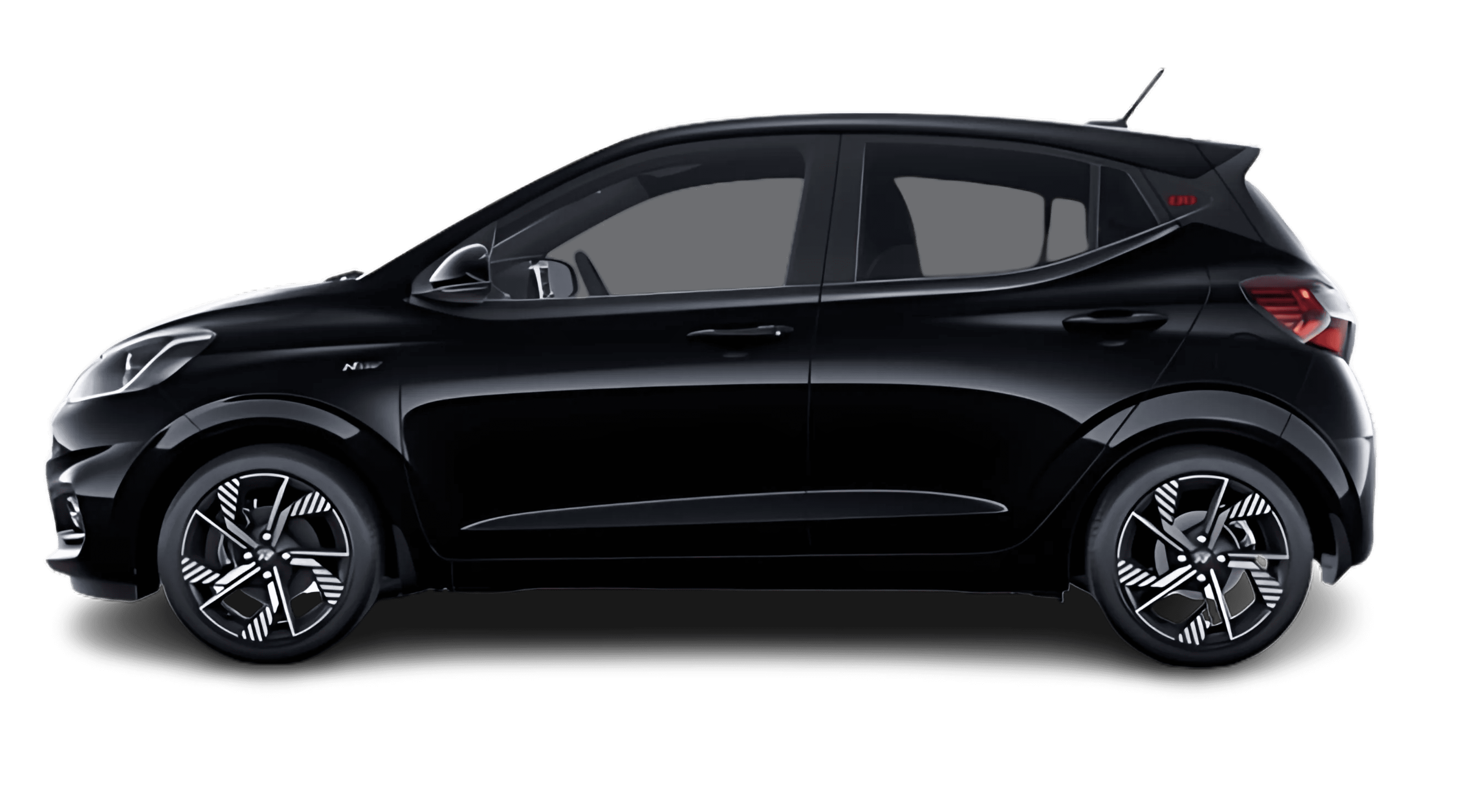 Seitenansicht eines Hyundai i10