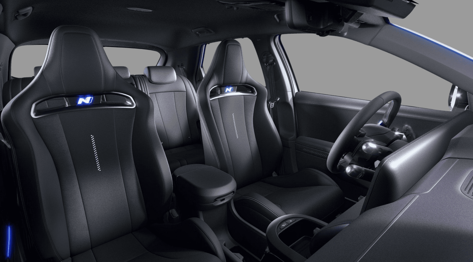 Vordersitze eines Hyundai IONIQ 5