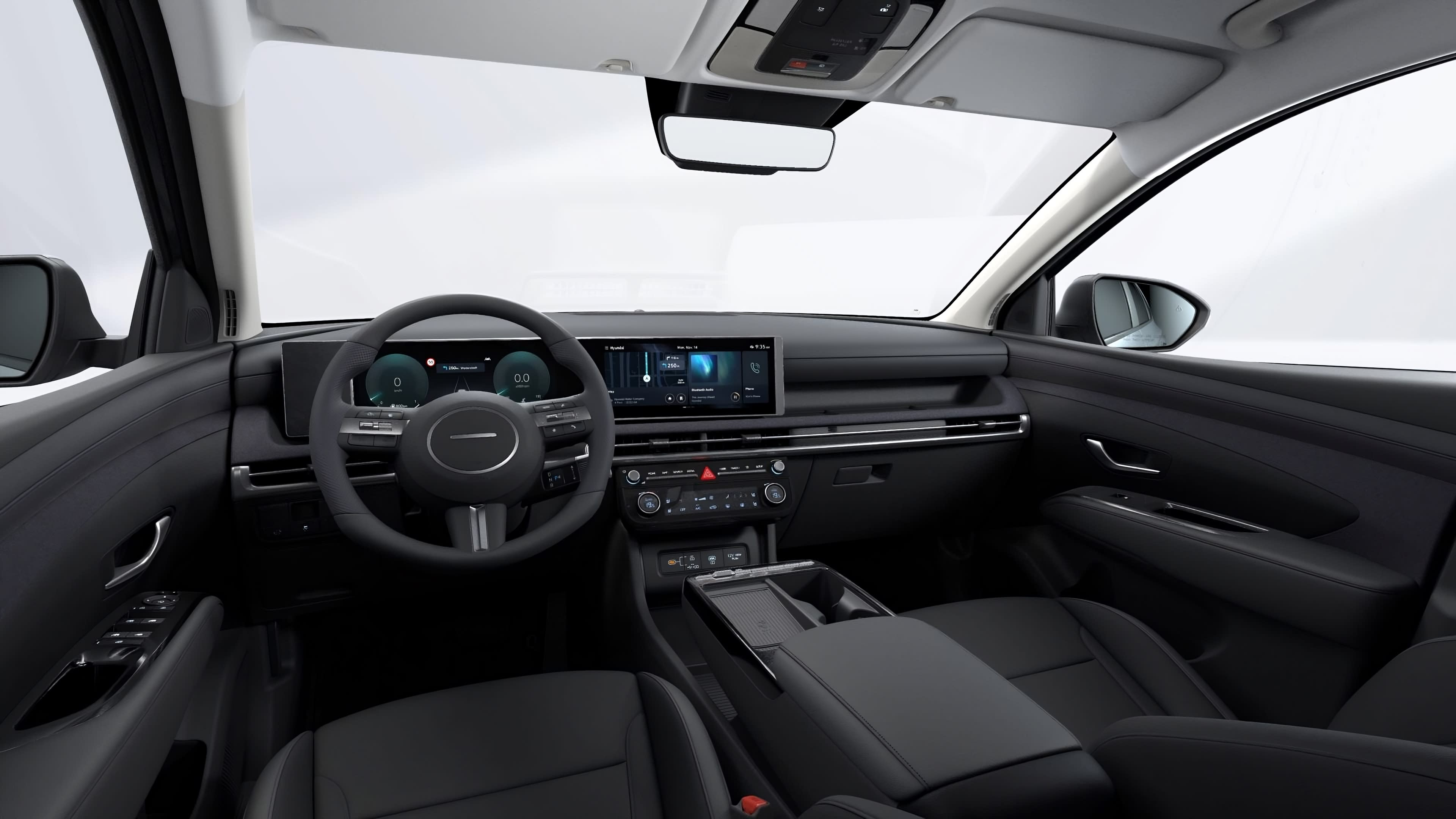 Ansicht des Armaturenbretts eines Hyundai Tucson