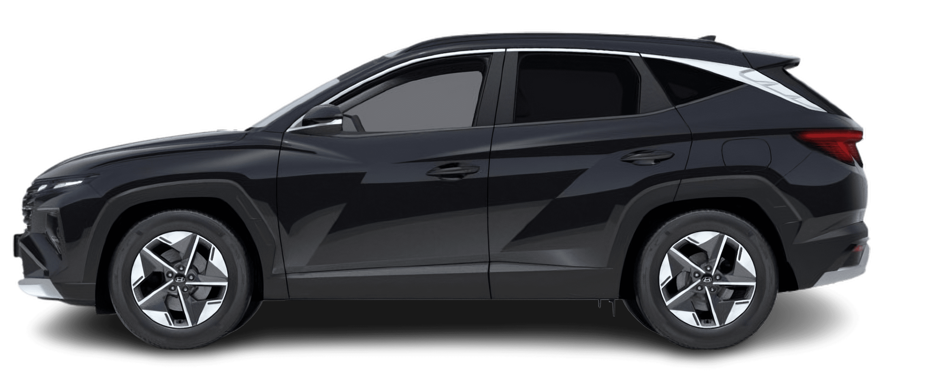 Seitenansicht eines Hyundai Tucson