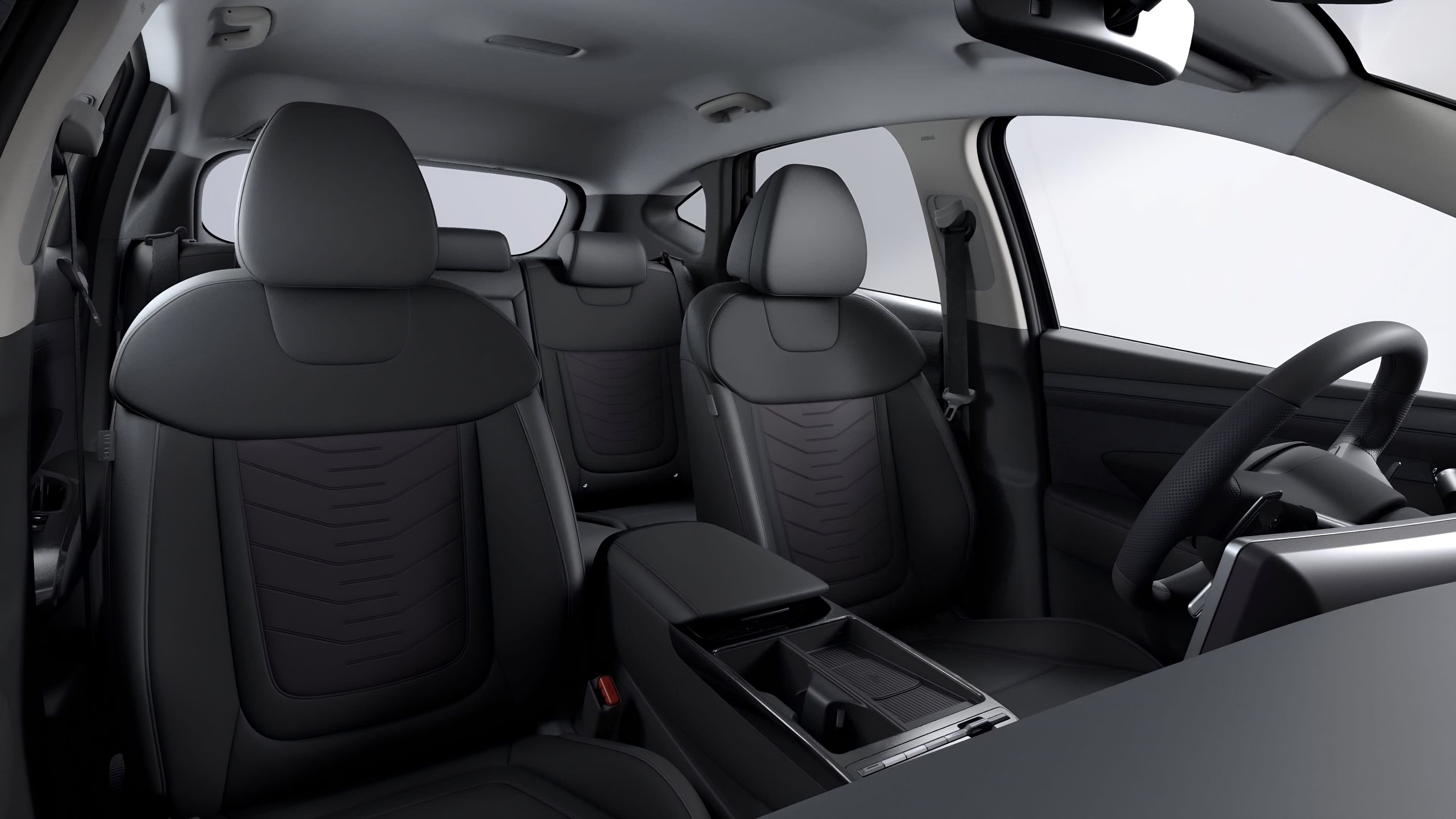 Ansicht der Frontsitze eines Hyundai Tucson