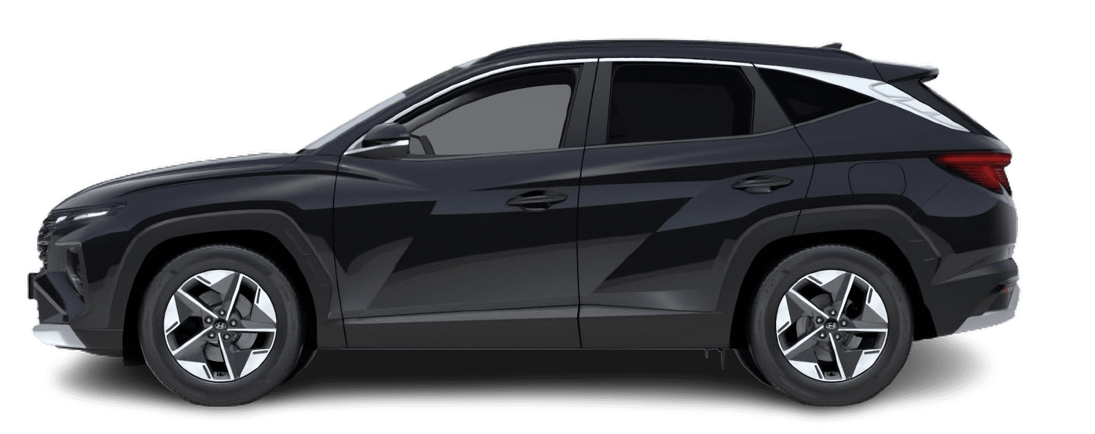 Seitenansicht eines Hyundai Tucson