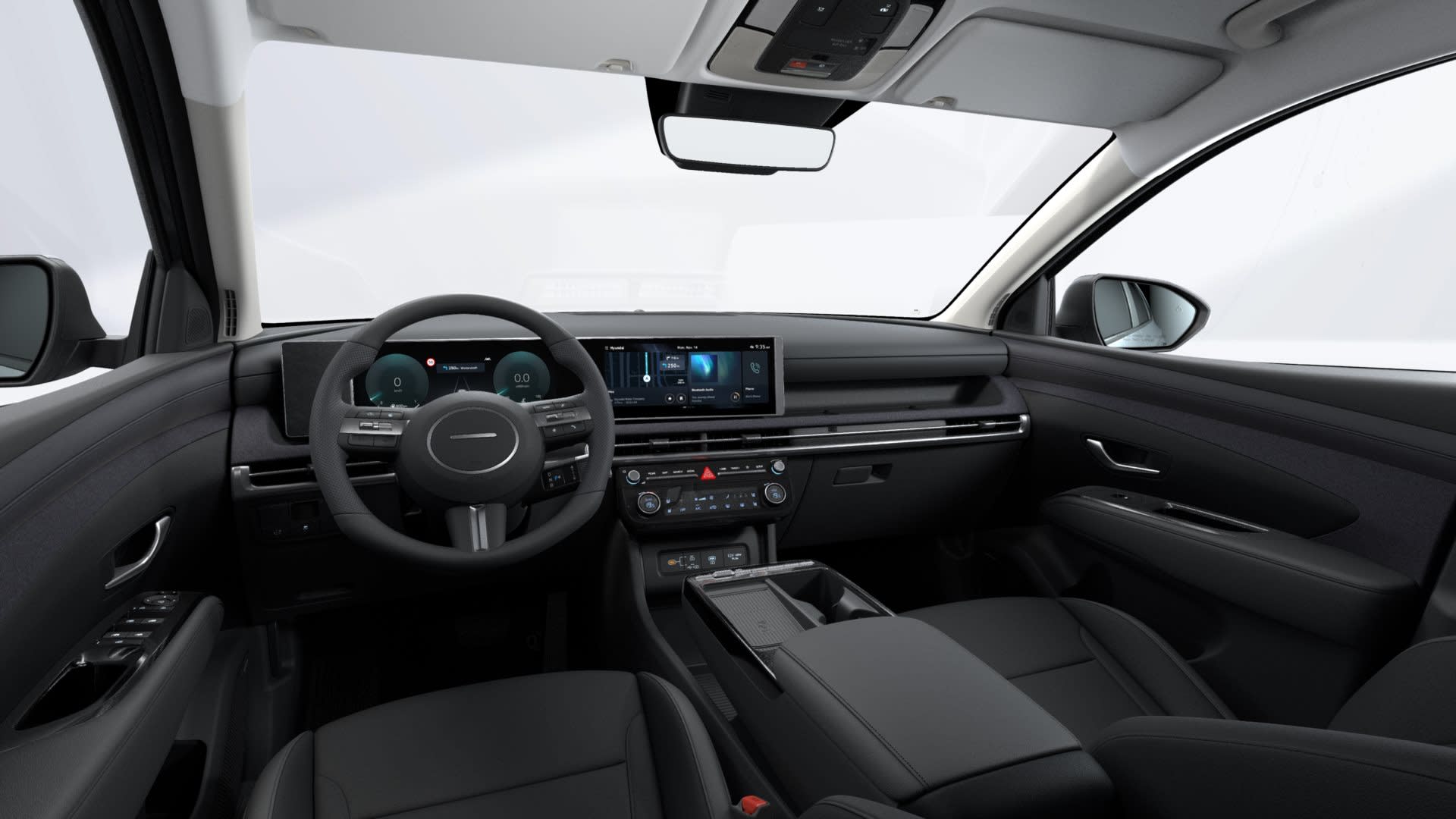 Ansicht des Armaturenbretts eines Hyundai Tucson