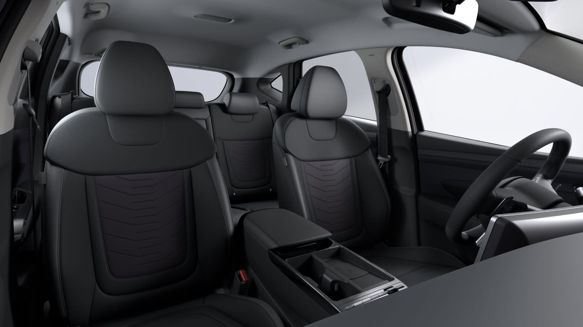 Ansicht der Frontsitze eines Hyundai Tucson