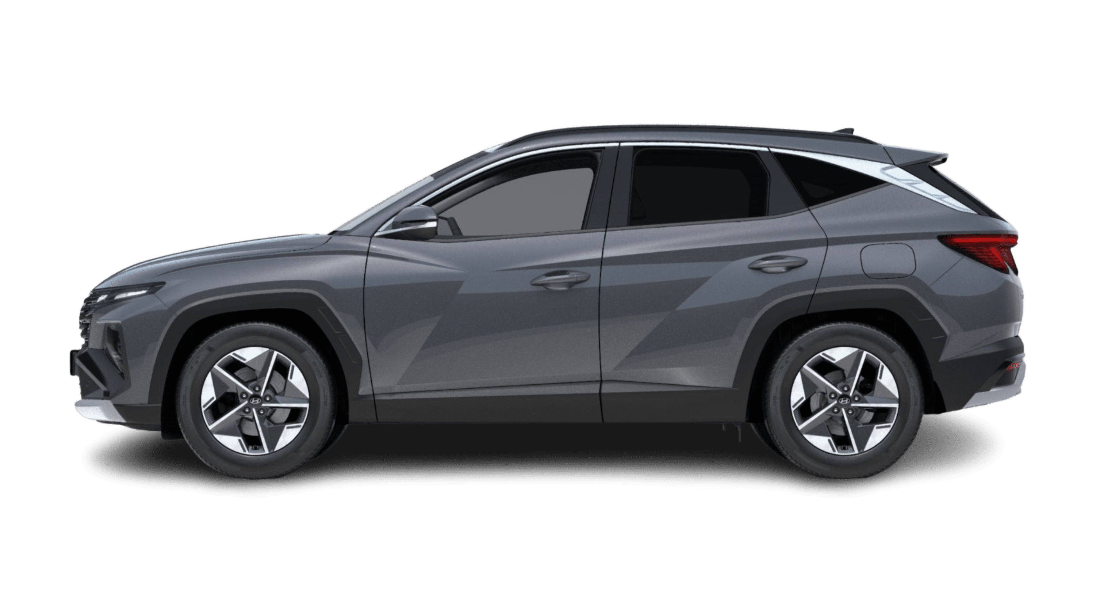 Seitenansicht eines Hyundai Tucson