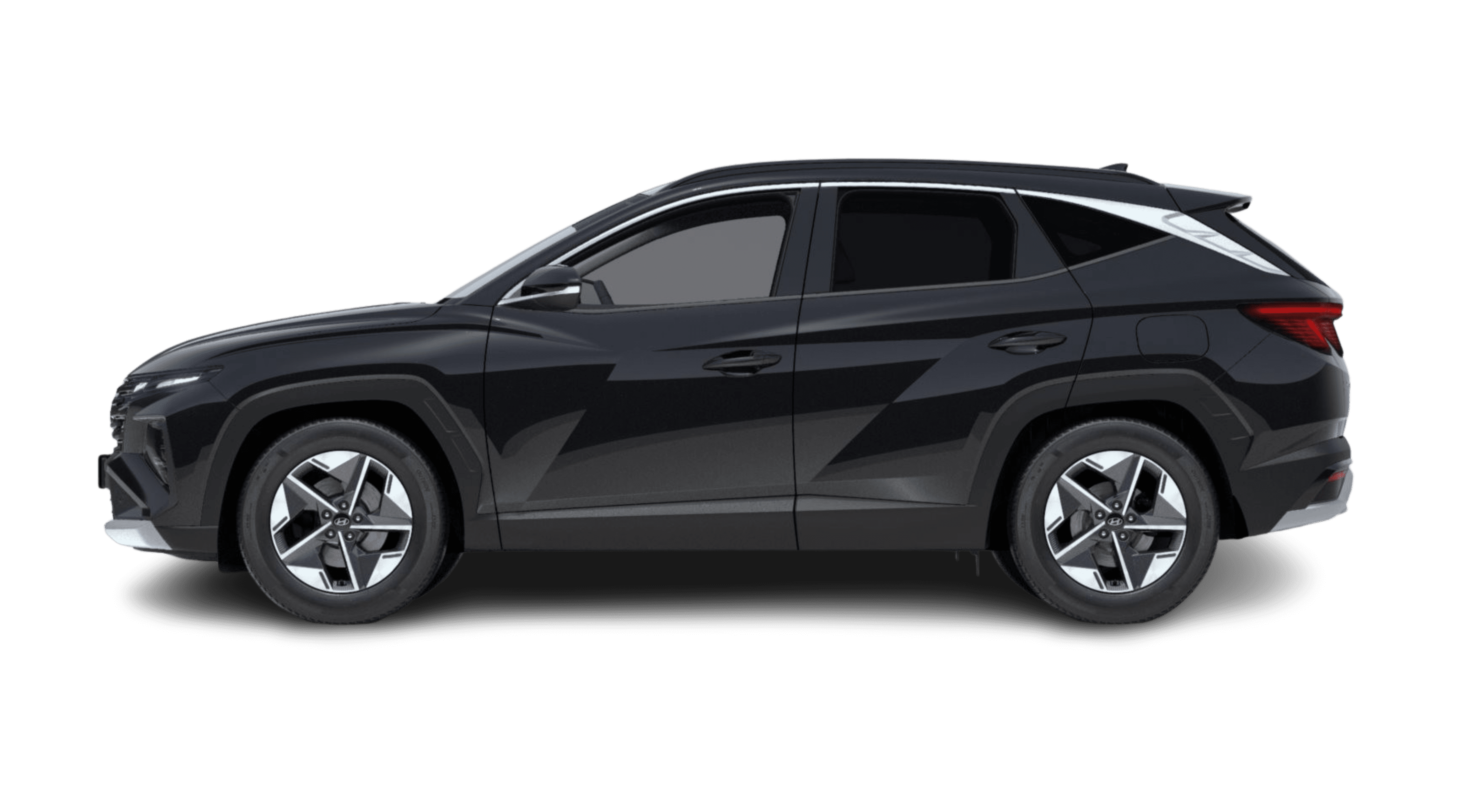 Seitenansicht eines Hyundai Tucson